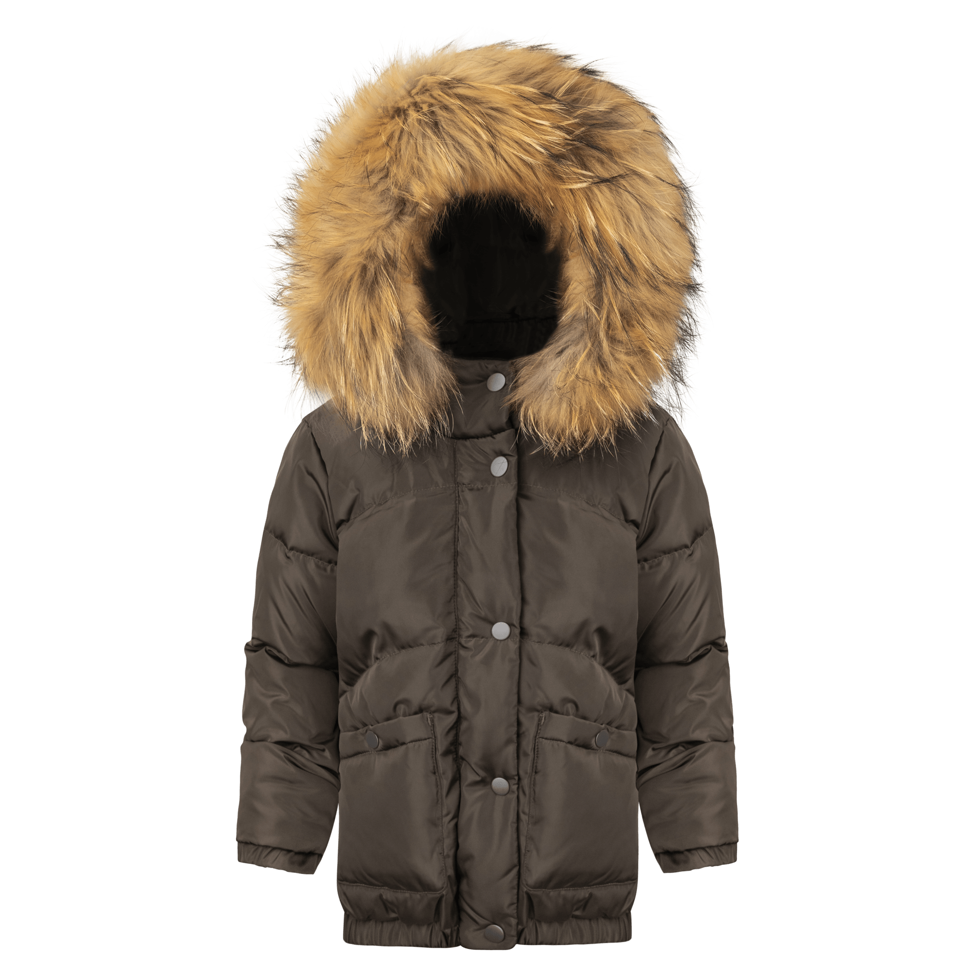 Avenue Girls Down Coat - Olive Green Coat IBIS Outerwear