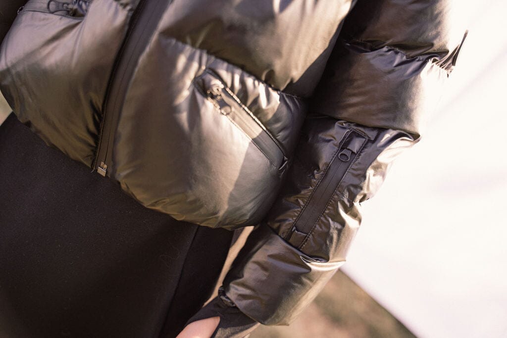 Ballad Puffer Coat Girls Down Coat - Black Coat IBIS Outerwear