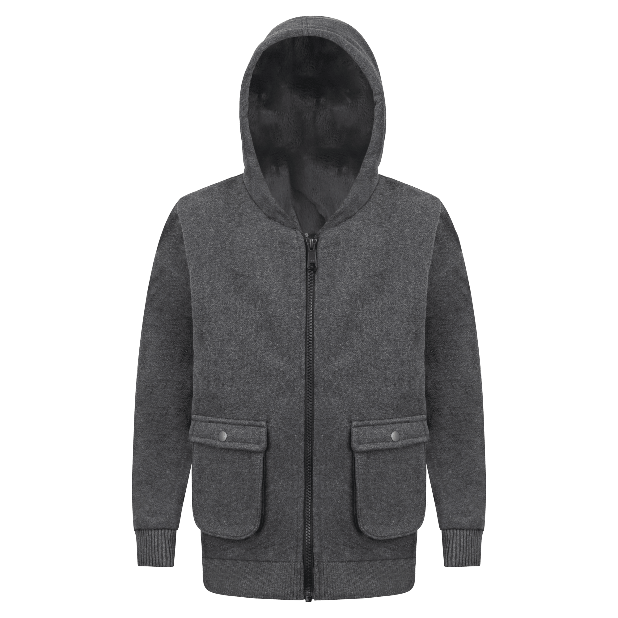 Boys Hoodie - Grey Hoodie IBIS Outerwear