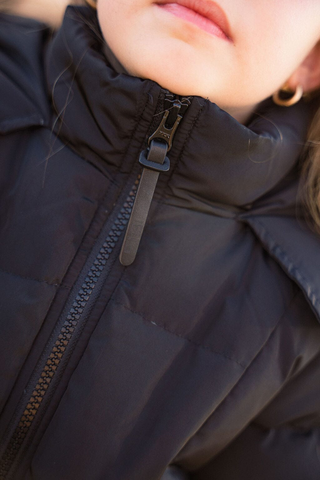 Chorus Snap Pocket Girls Down Coat - Black Coat IBIS Outerwear