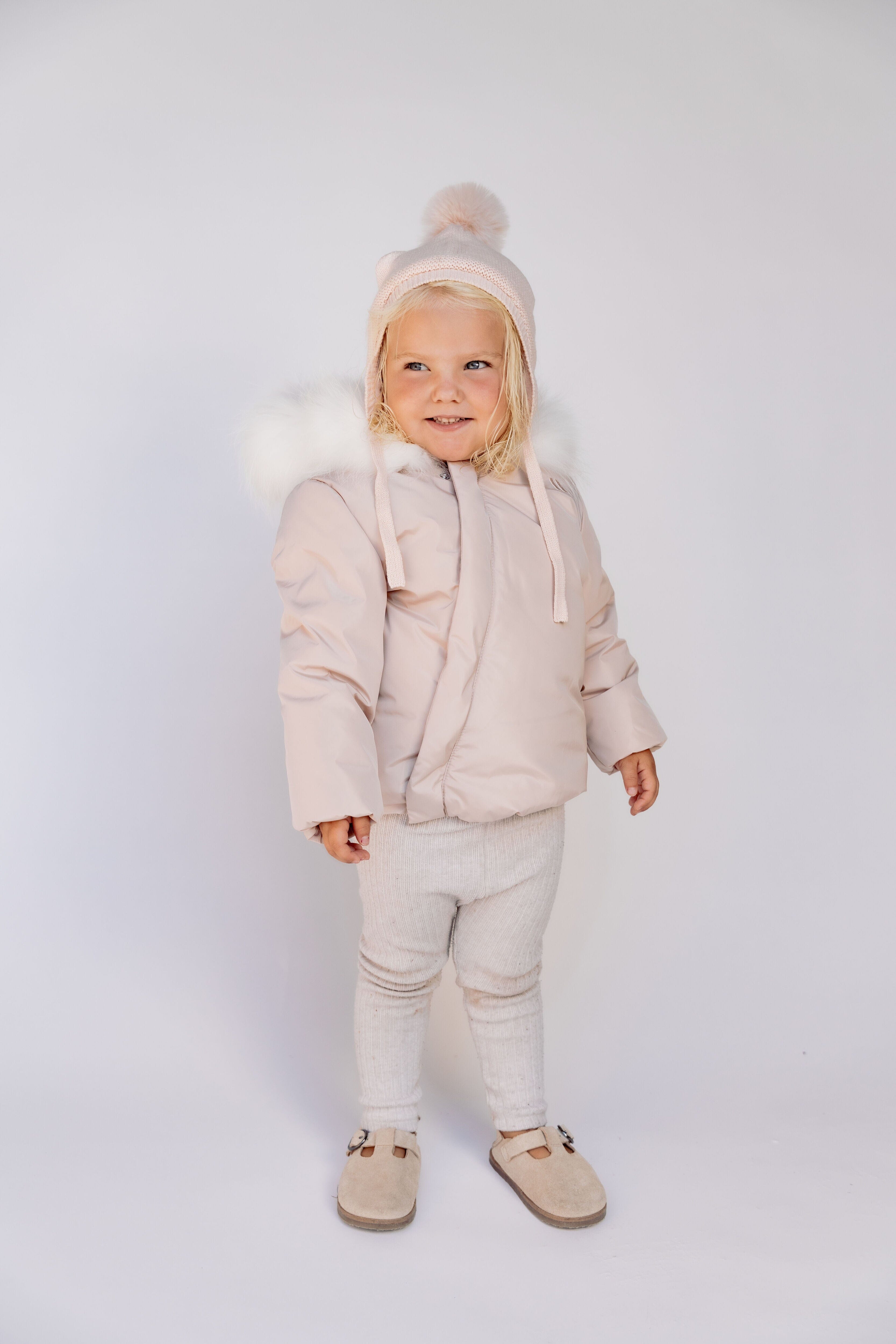 Cosmo Baby Down Coat - Blush Pink Coat IBIS Outerwear