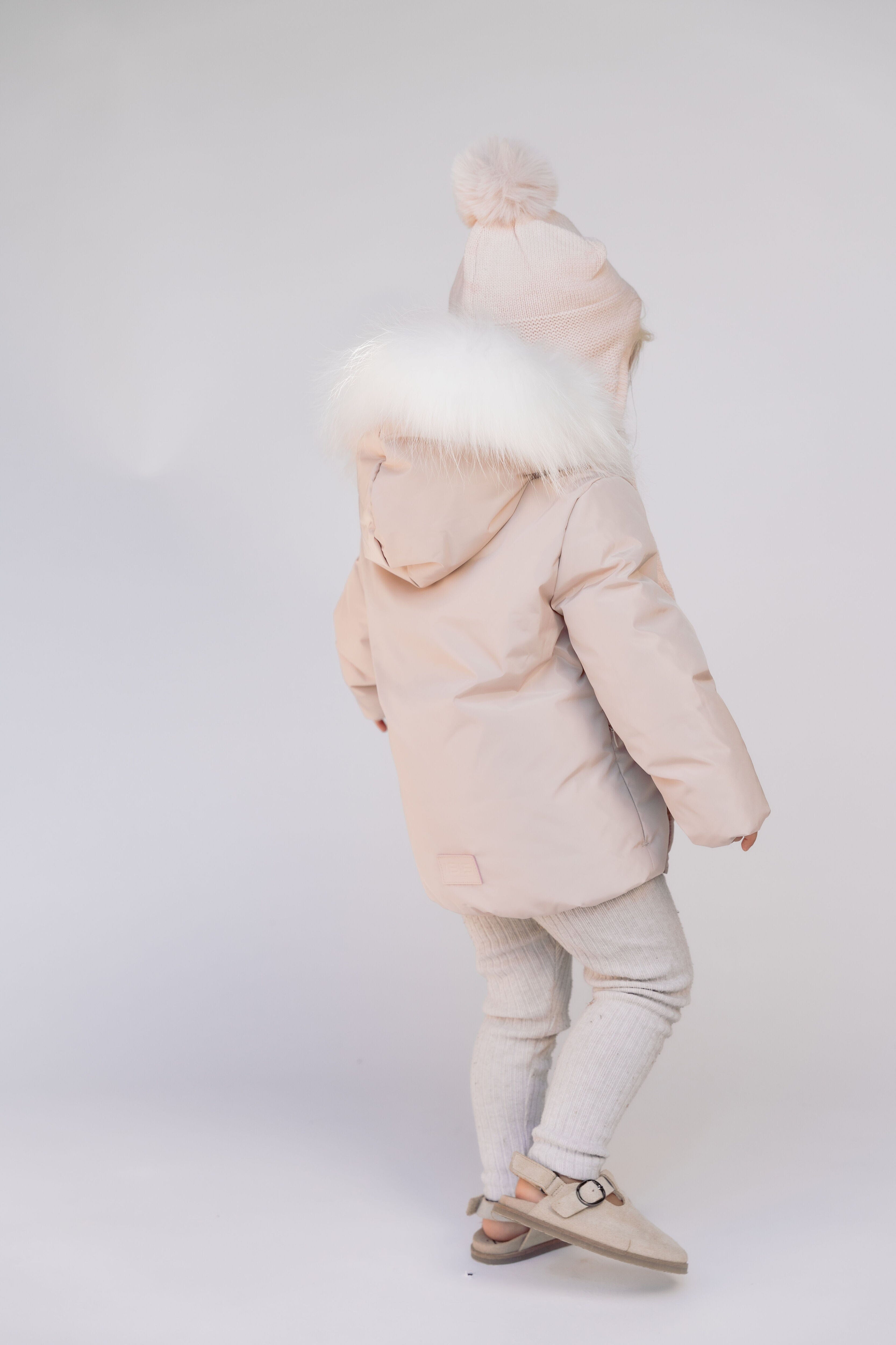 Cosmo Baby Down Coat - Blush Pink Coat IBIS Outerwear