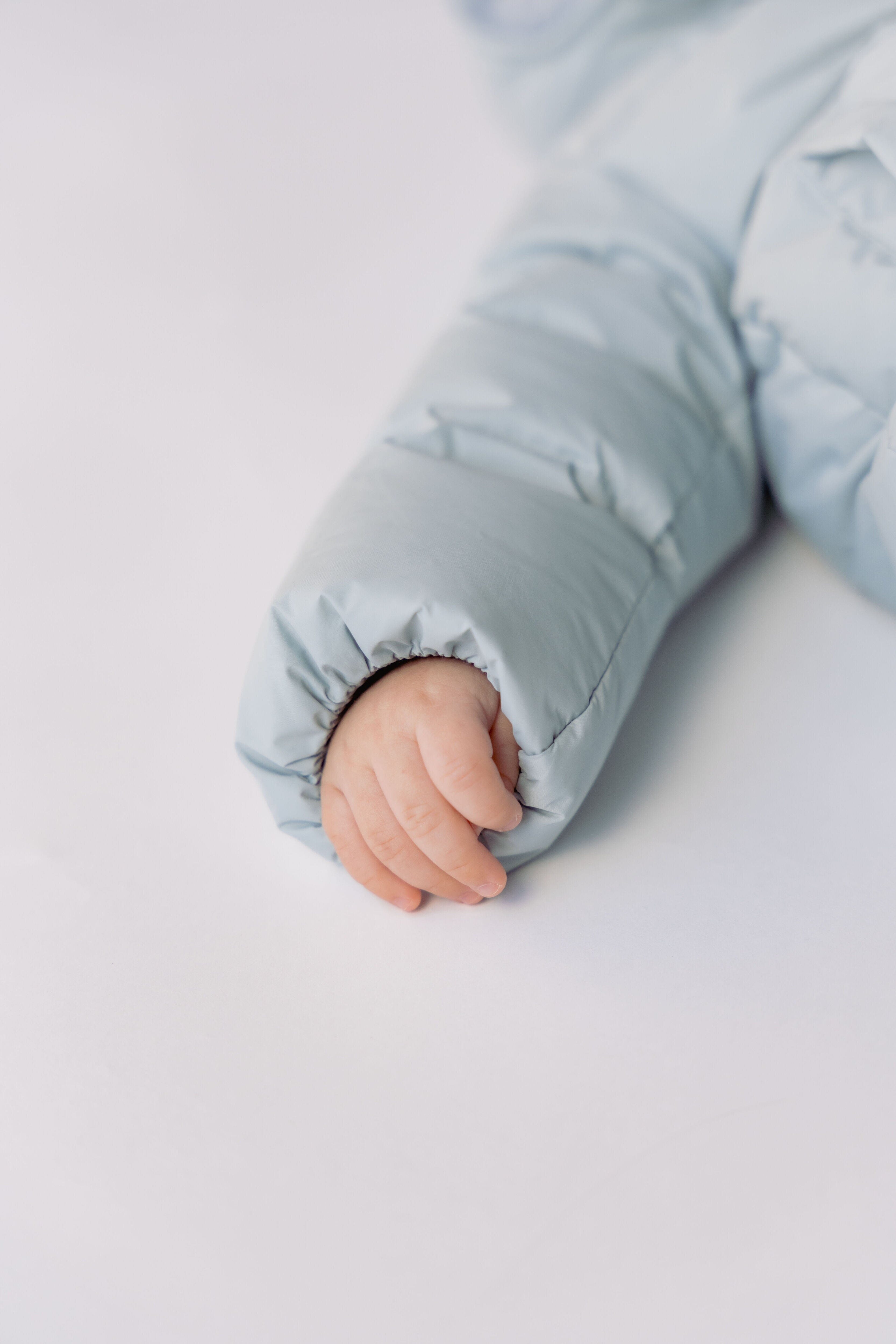 Metropolis Baby Down Coat - Powder Blue Coat IBIS Outerwear