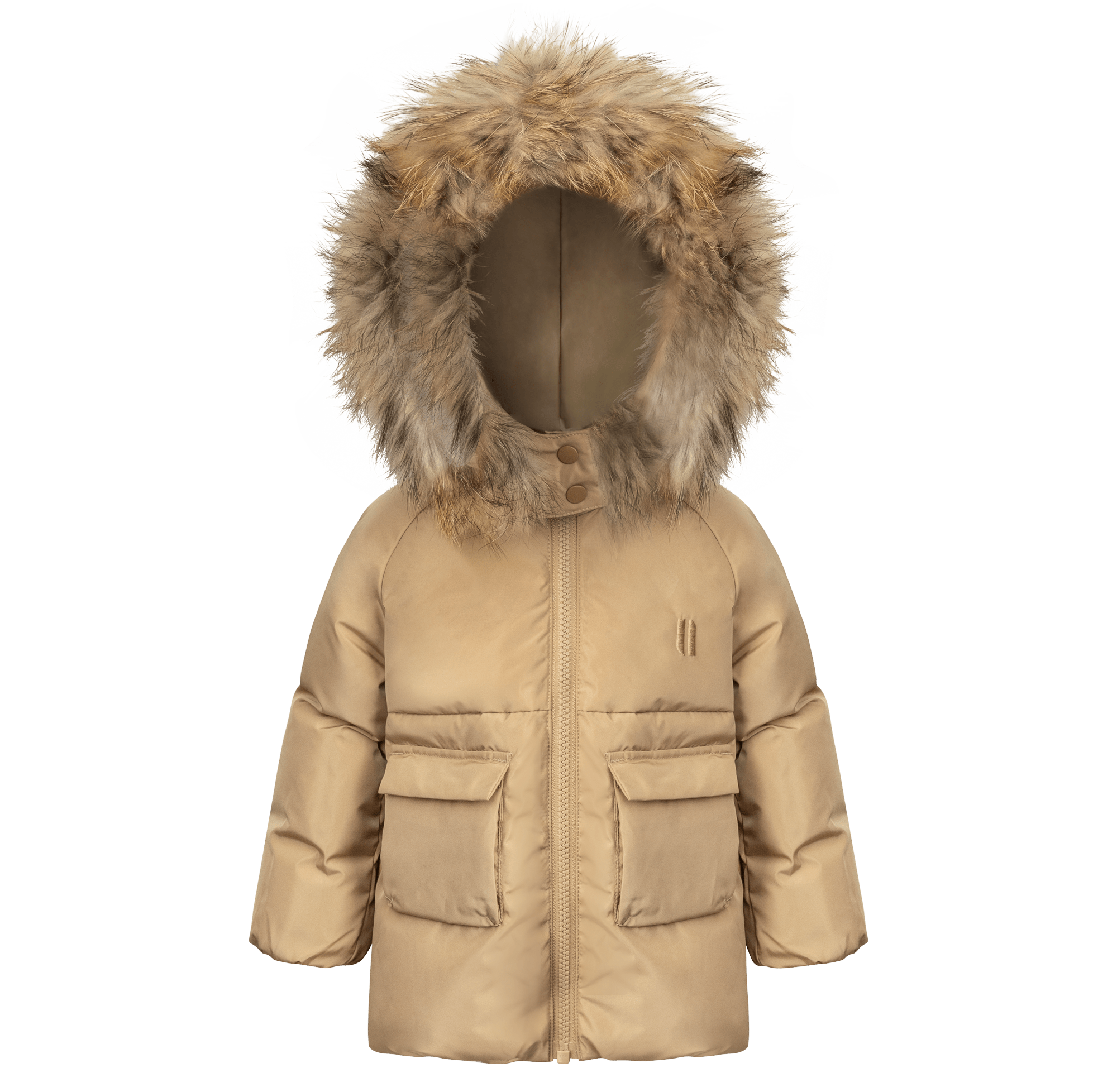 Skyline Toddler Down Coat - Oatmeal Beige - Final Sale
