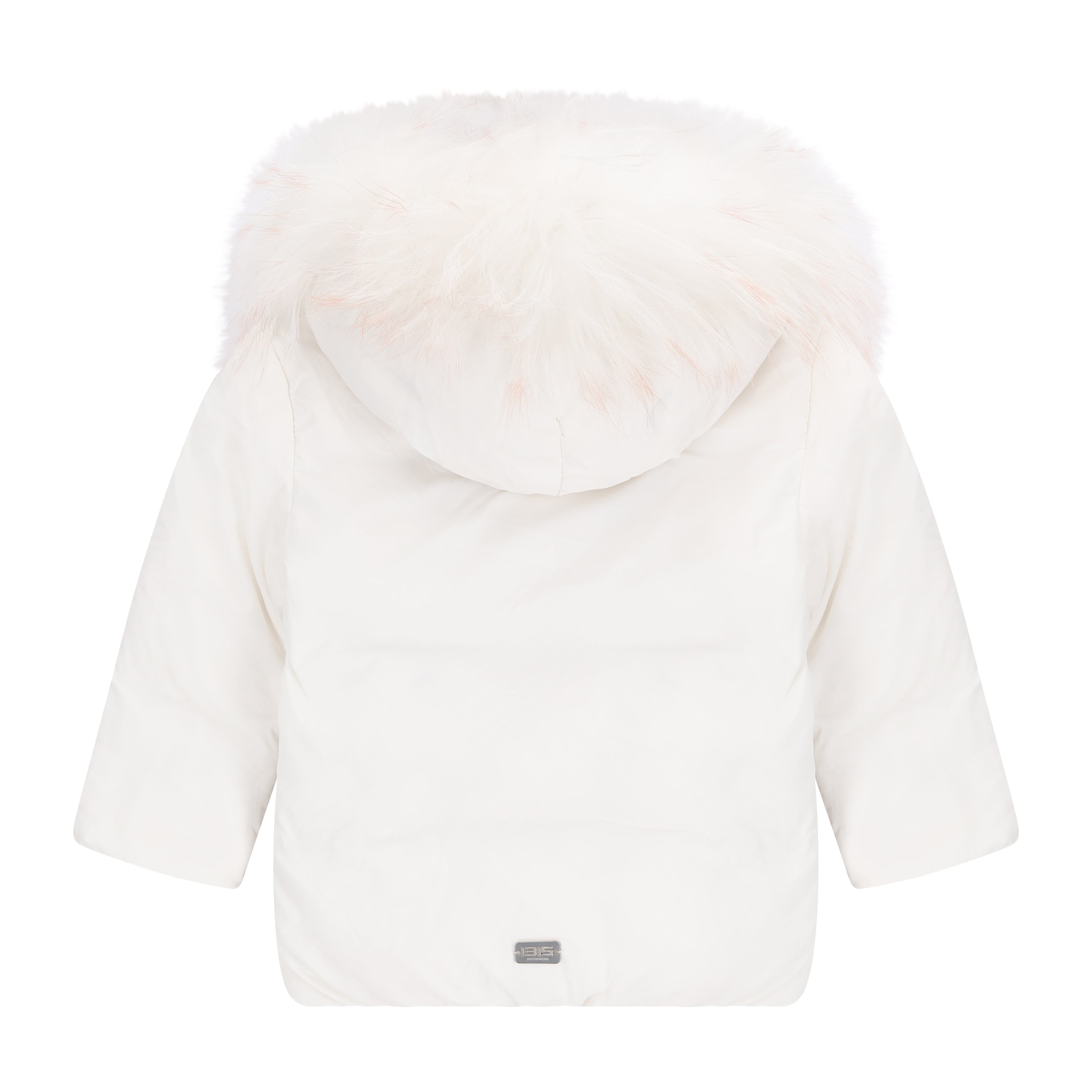 Stanza Big Pocket Baby Down Coat - Winter White Coat IBIS Outerwear