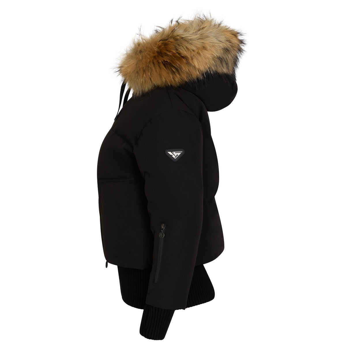 The Beyond Teen Double Zipper Coat - Black Matte Coat IBIS Outerwear