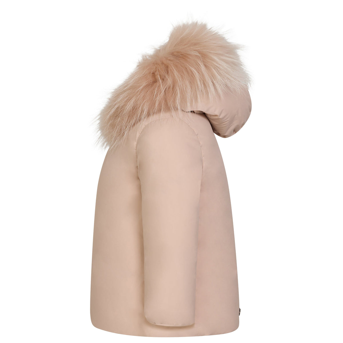 The Carry Baby Wrap Coat - Baby Pink with Embroidered Flowers Coat IBIS Outerwear