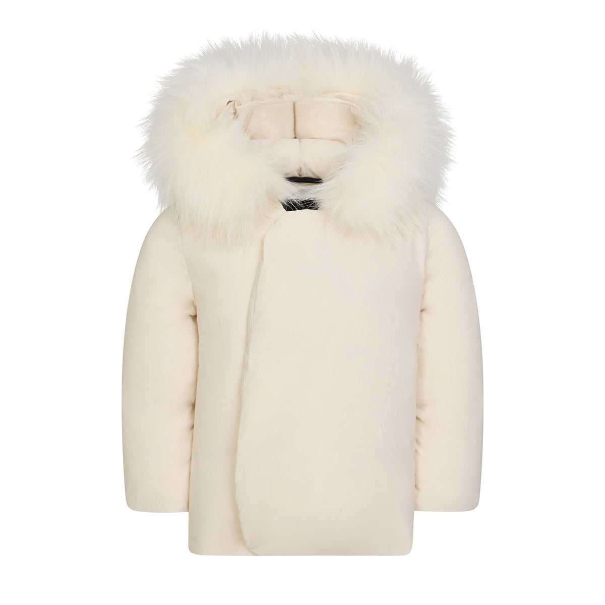 The Carry Baby Wrap Coat - Cream Coat IBIS Outerwear