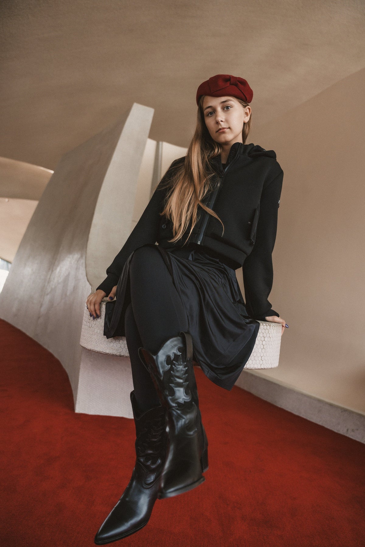 The Crosswind Teen Hoodie - Black Hoodie IBIS Outerwear