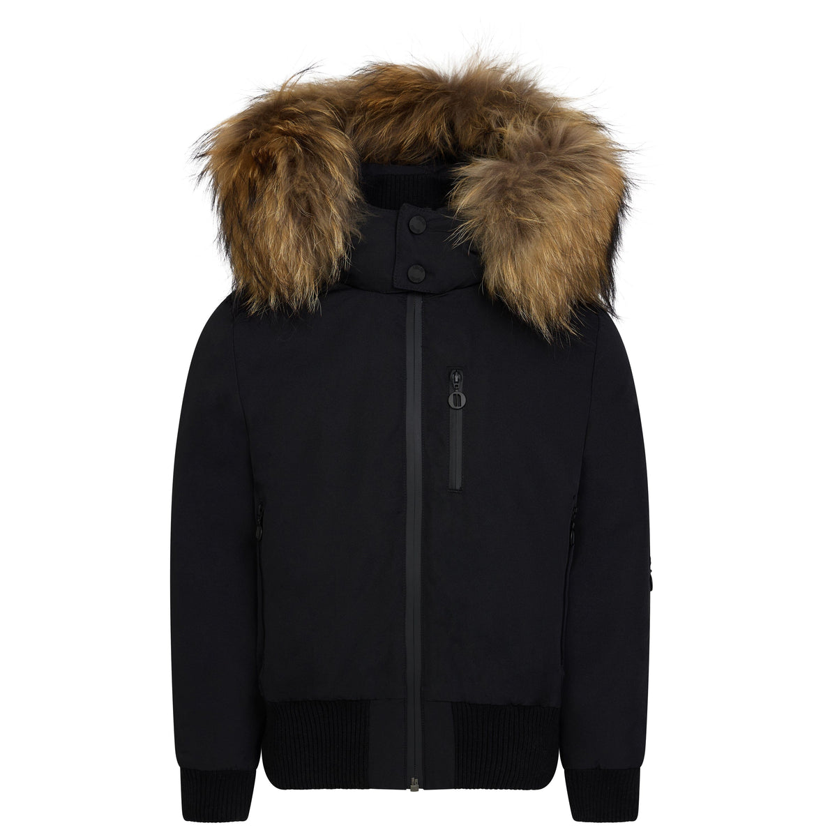 The Forward Boys' Zipper Pocket Coat - Black Coat IBIS Outerwear
