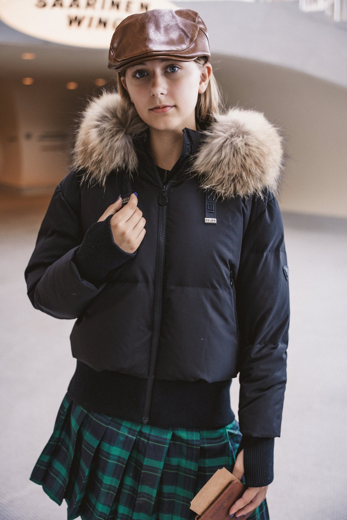 The Onward Teen Blouson Bomber - Black Matte Coat IBIS Outerwear
