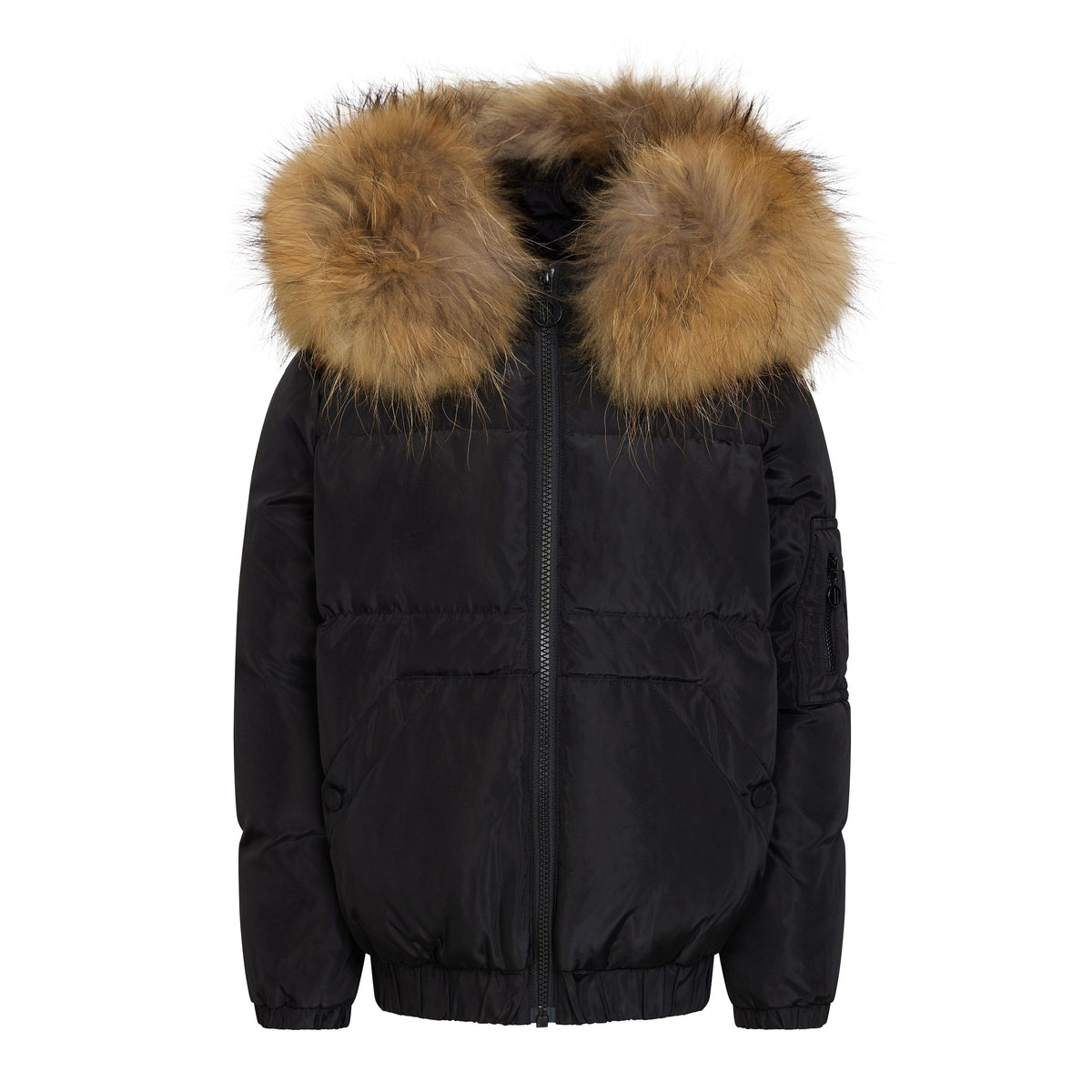 The Overland Boys' Coat with Kangaroo Pockets - Black Coat IBIS Outerwear
