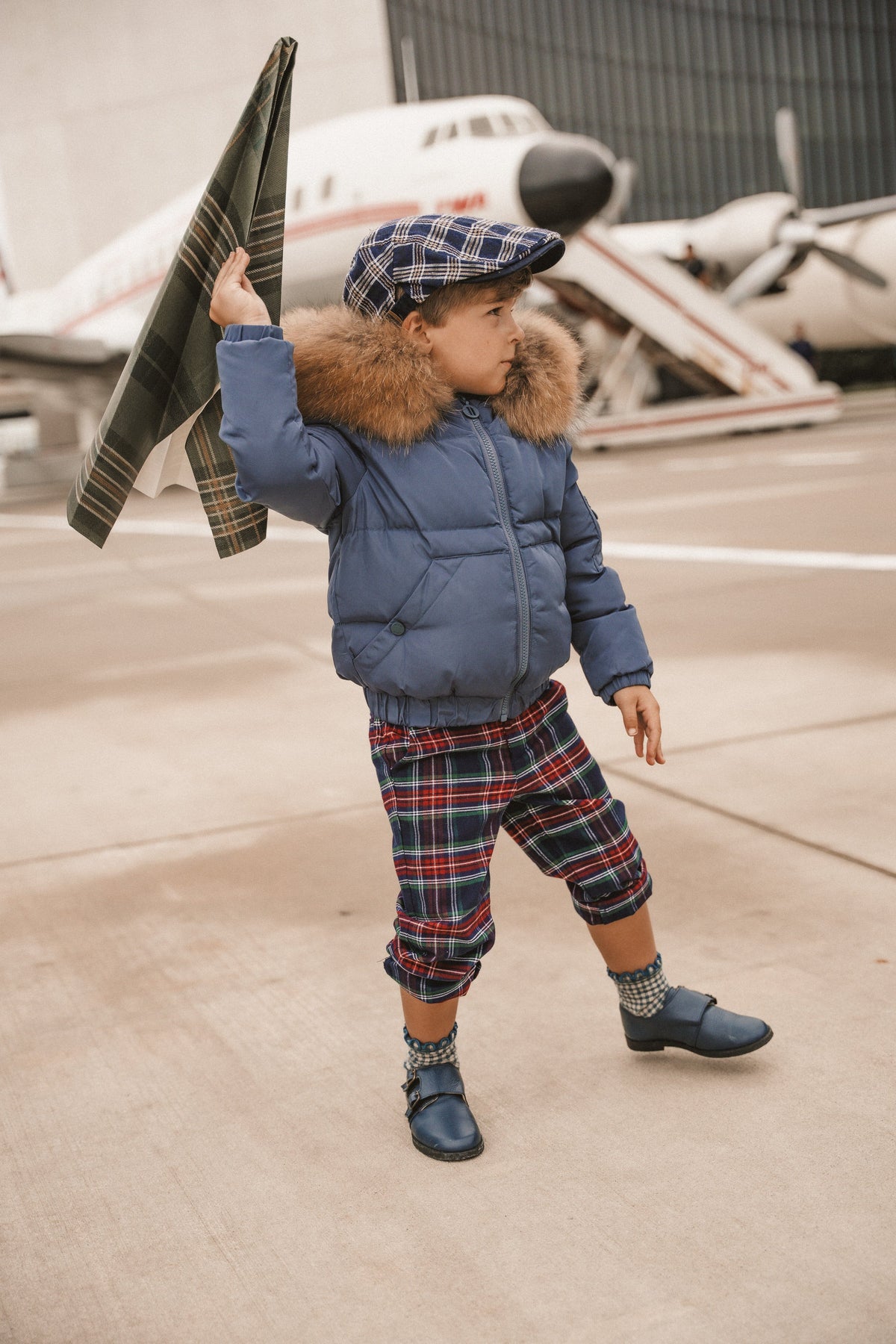 The Overland Boys' Coat with Kangaroo Pockets - Black Coat IBIS Outerwear