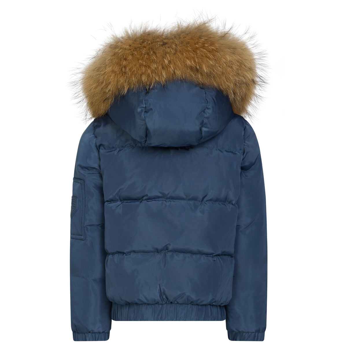 The Overland Boys' Coat with Kangaroo Pockets - Off Blue Coat IBIS Outerwear