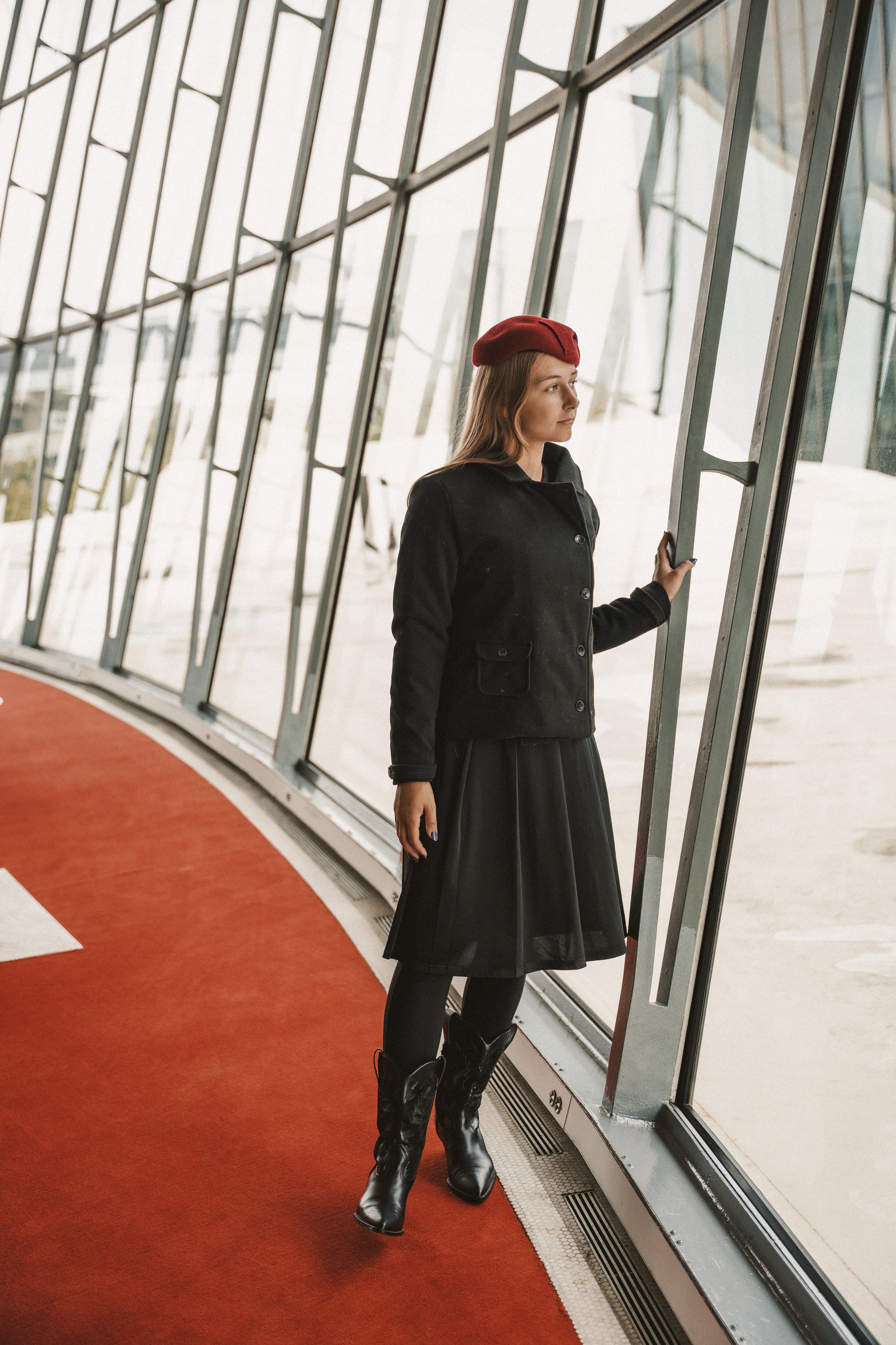 The Roamer Teen Off Center Dress Jacket - Black Jacket IBIS Outerwear