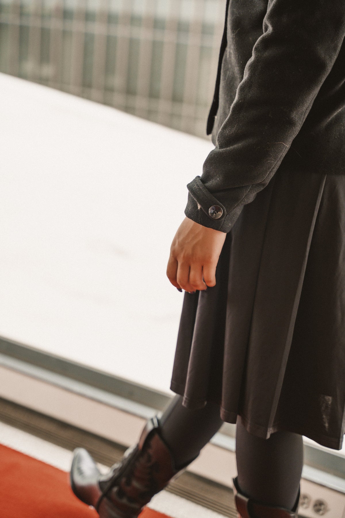 The Roamer Teen Off Center Dress Jacket - Black Jacket IBIS Outerwear
