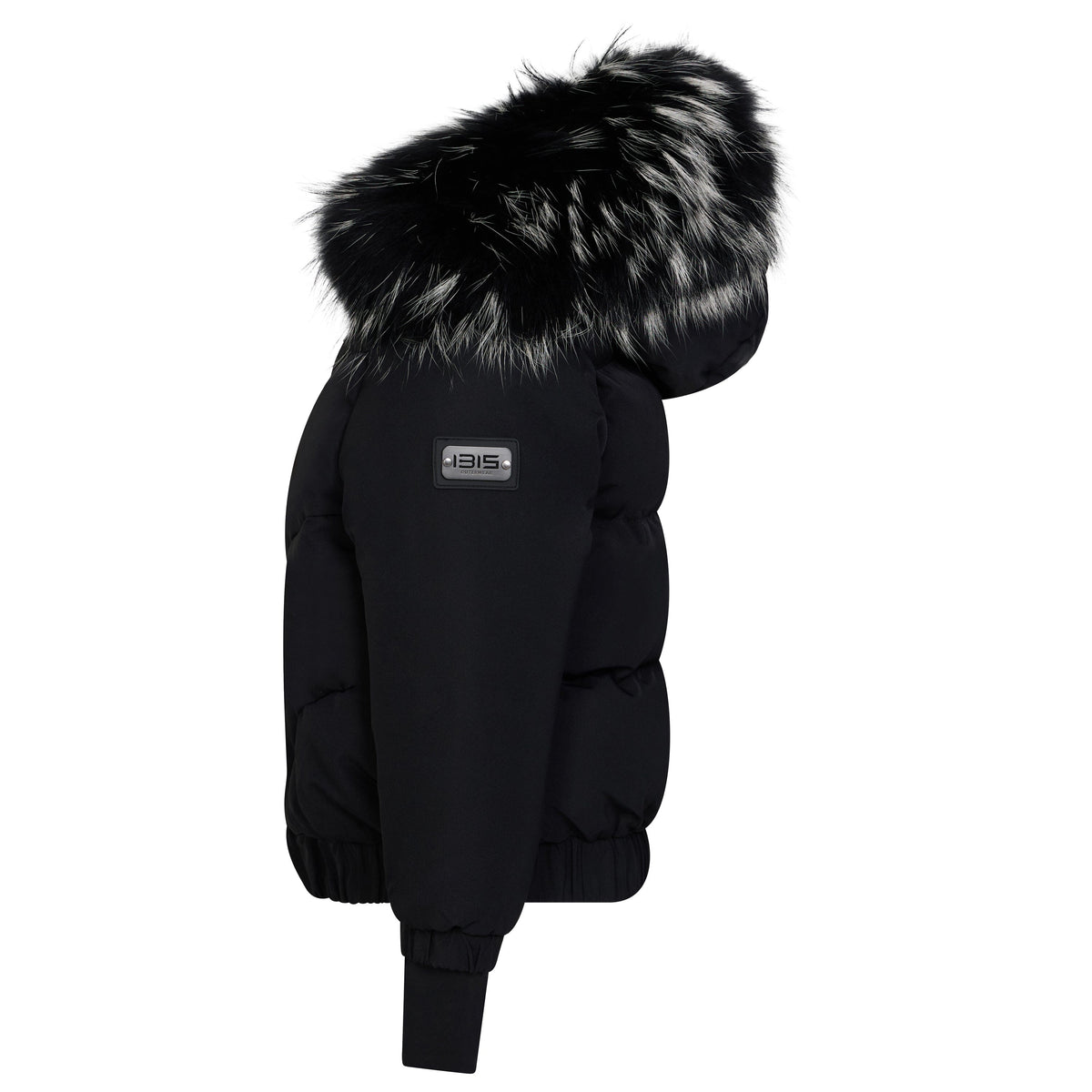 The Shift Girls Curved Seams Coat - Black Matte Coat IBIS Outerwear