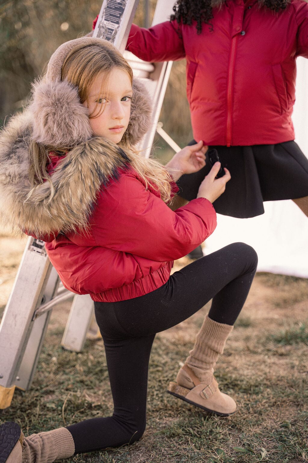 Verse Toddler Down Coat - Haute Red Coat IBIS Outerwear