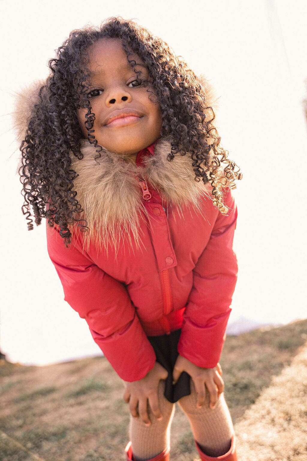 Verse Toddler Down Coat - Haute Red Coat IBIS Outerwear
