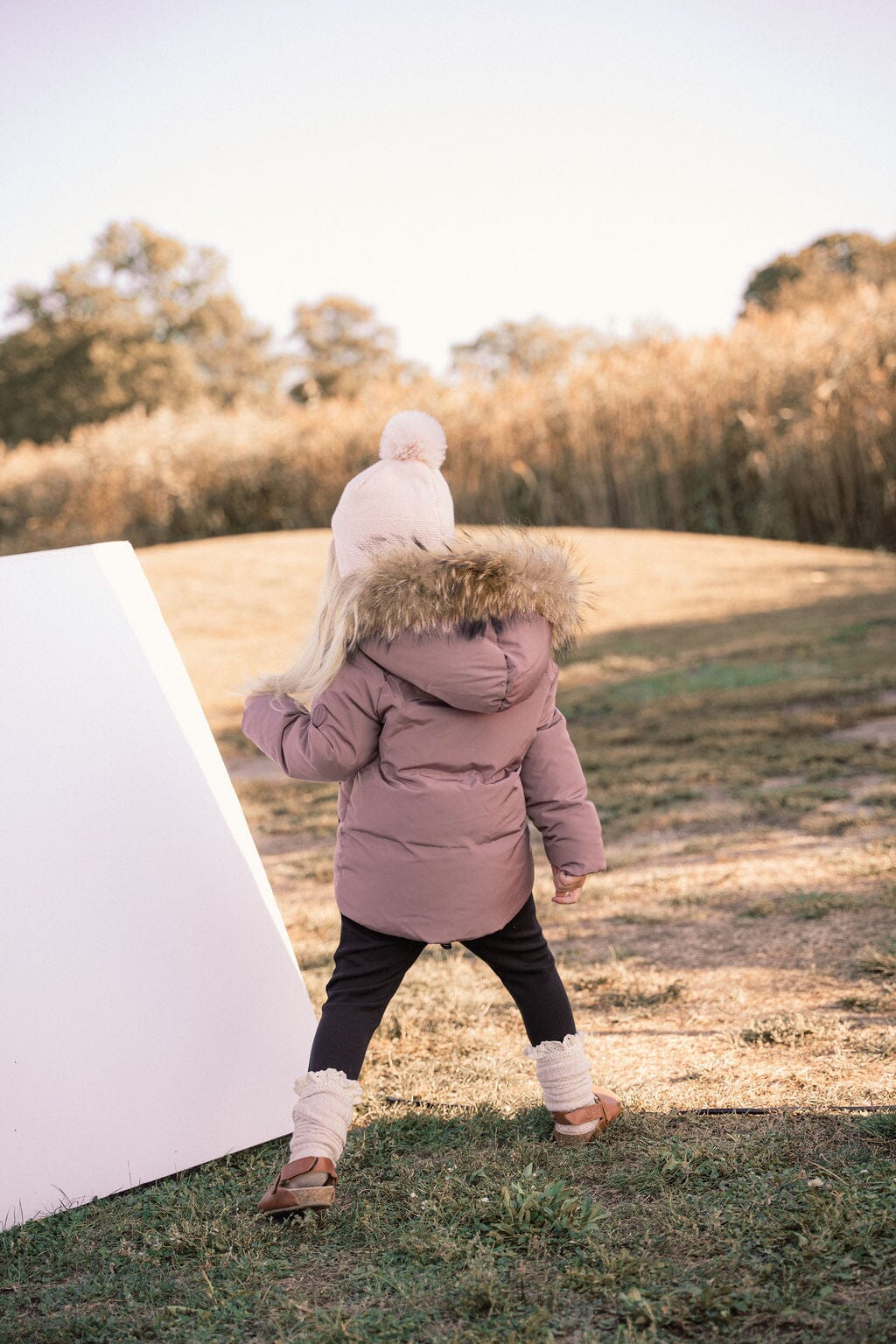 Verse Toddler Down Coat - Rose Taupe Coat IBIS Outerwear