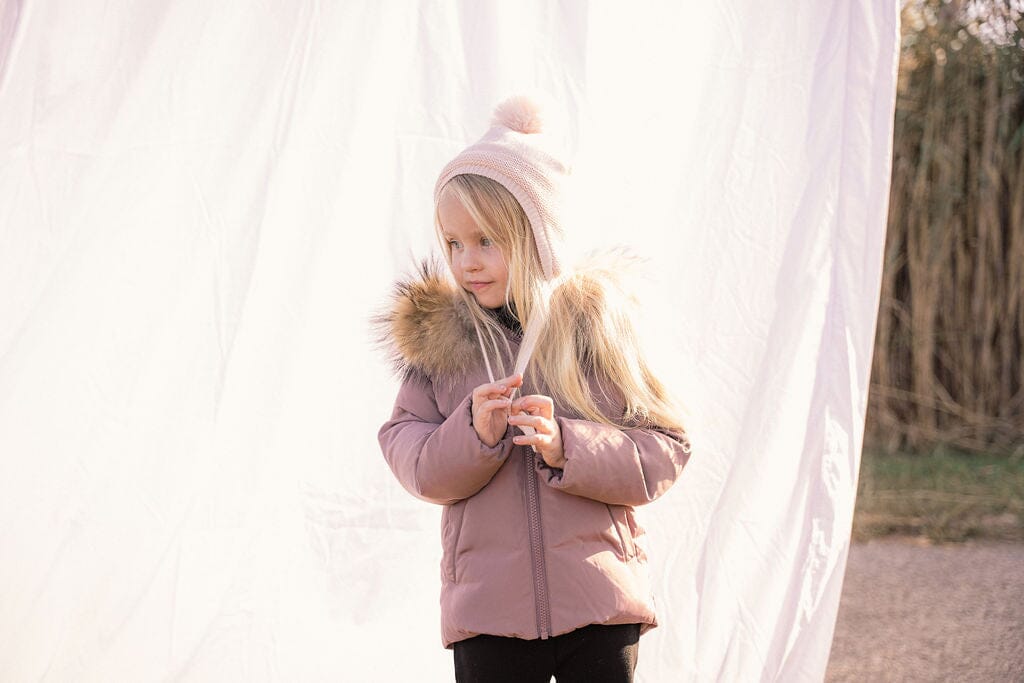 Verse Toddler Down Coat - Rose Taupe Coat IBIS Outerwear