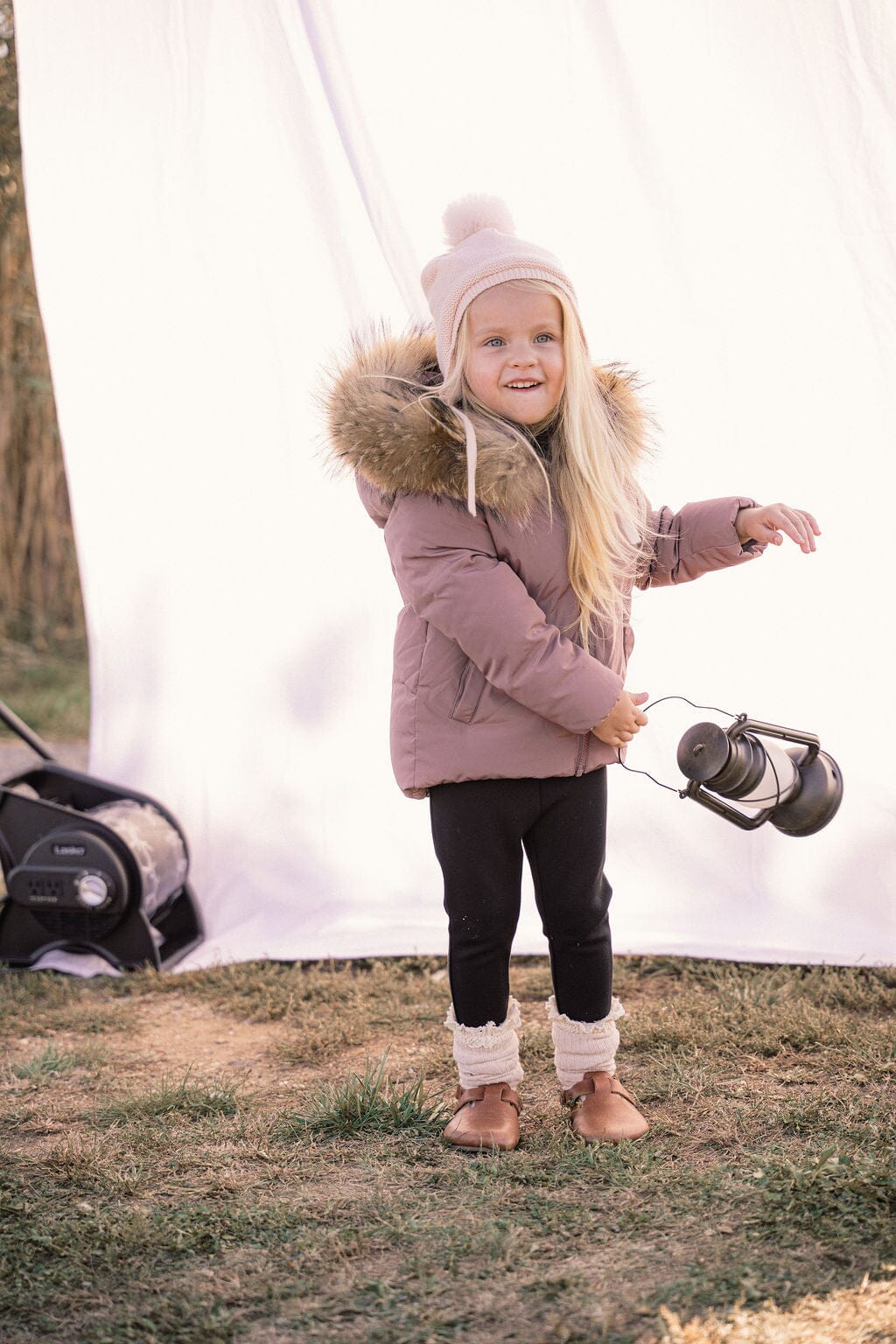 Verse Toddler Down Coat - Rose Taupe Coat IBIS Outerwear