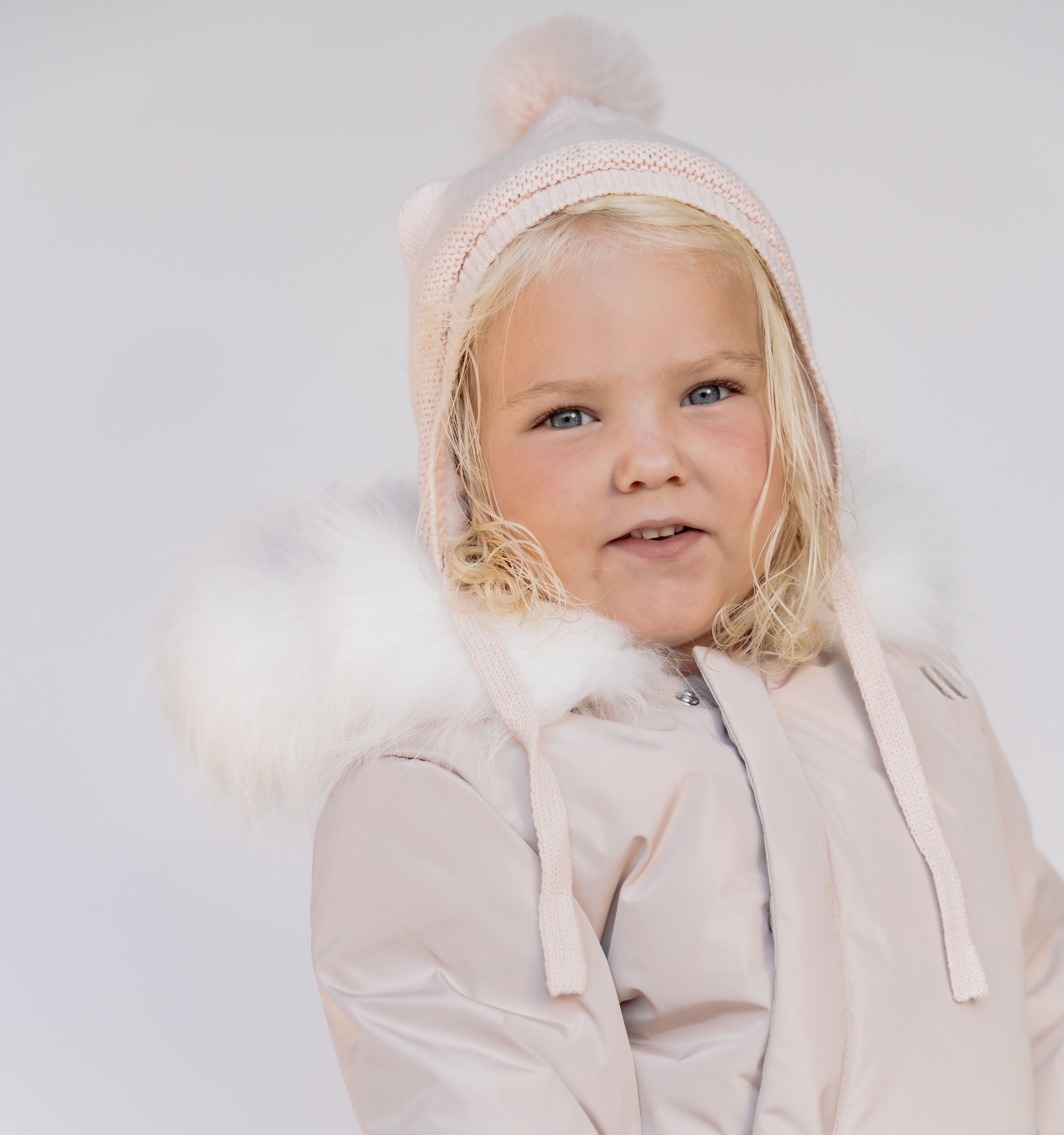 Cosmo Baby Down Coat - Blush Pink