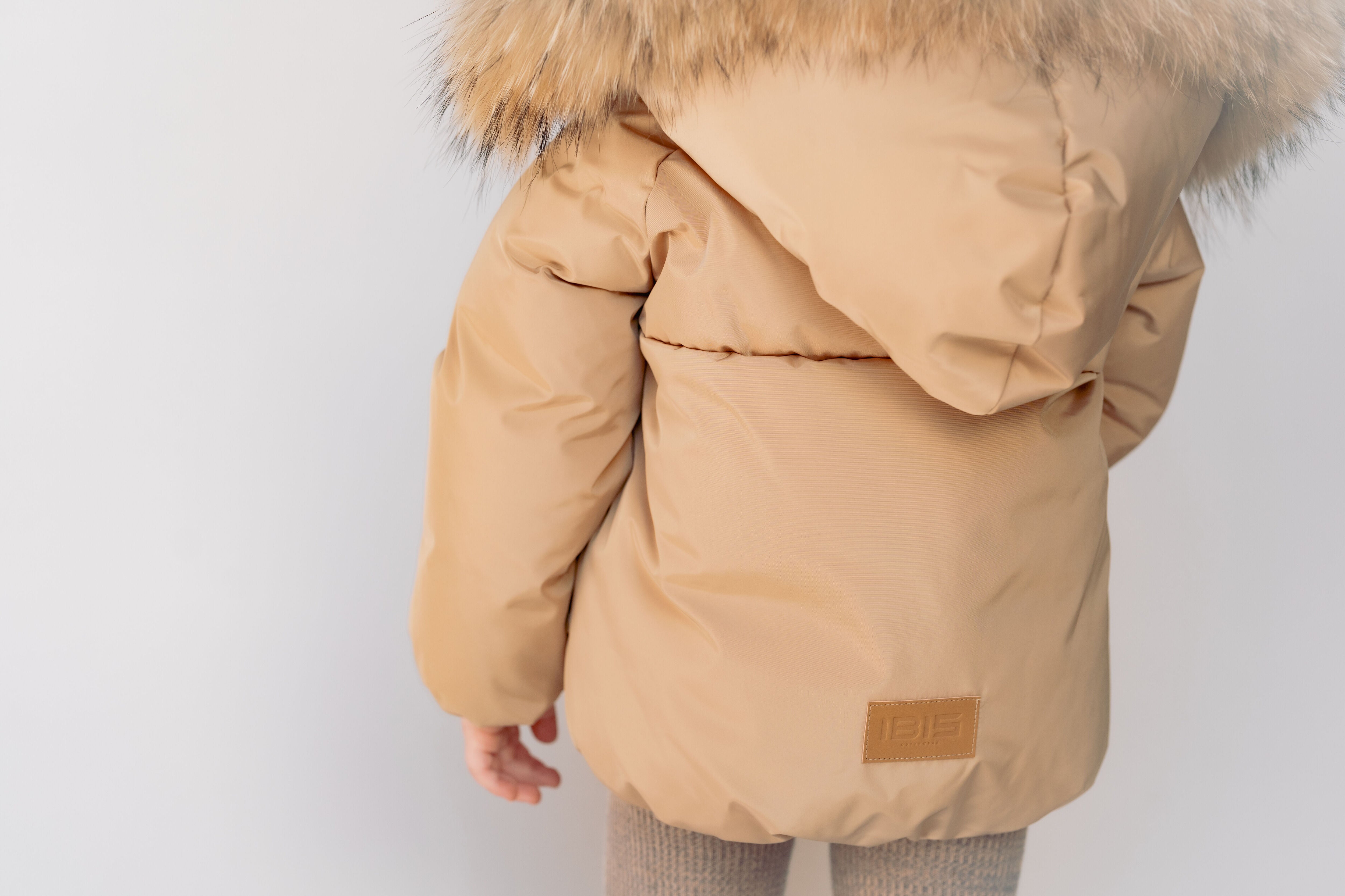 Skyline Toddler Down Coat - Oatmeal Beige