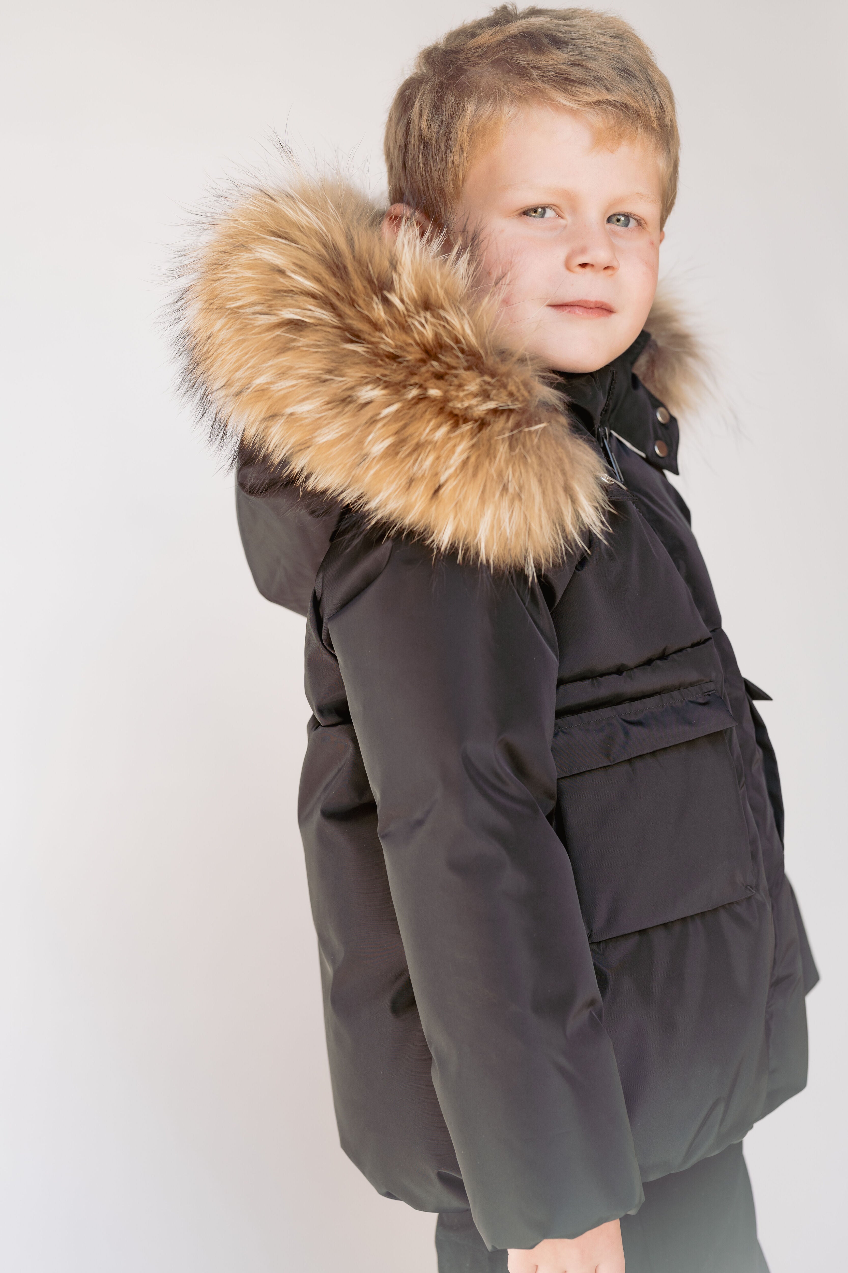 Skyline Toddler Down Coat - Jet Black