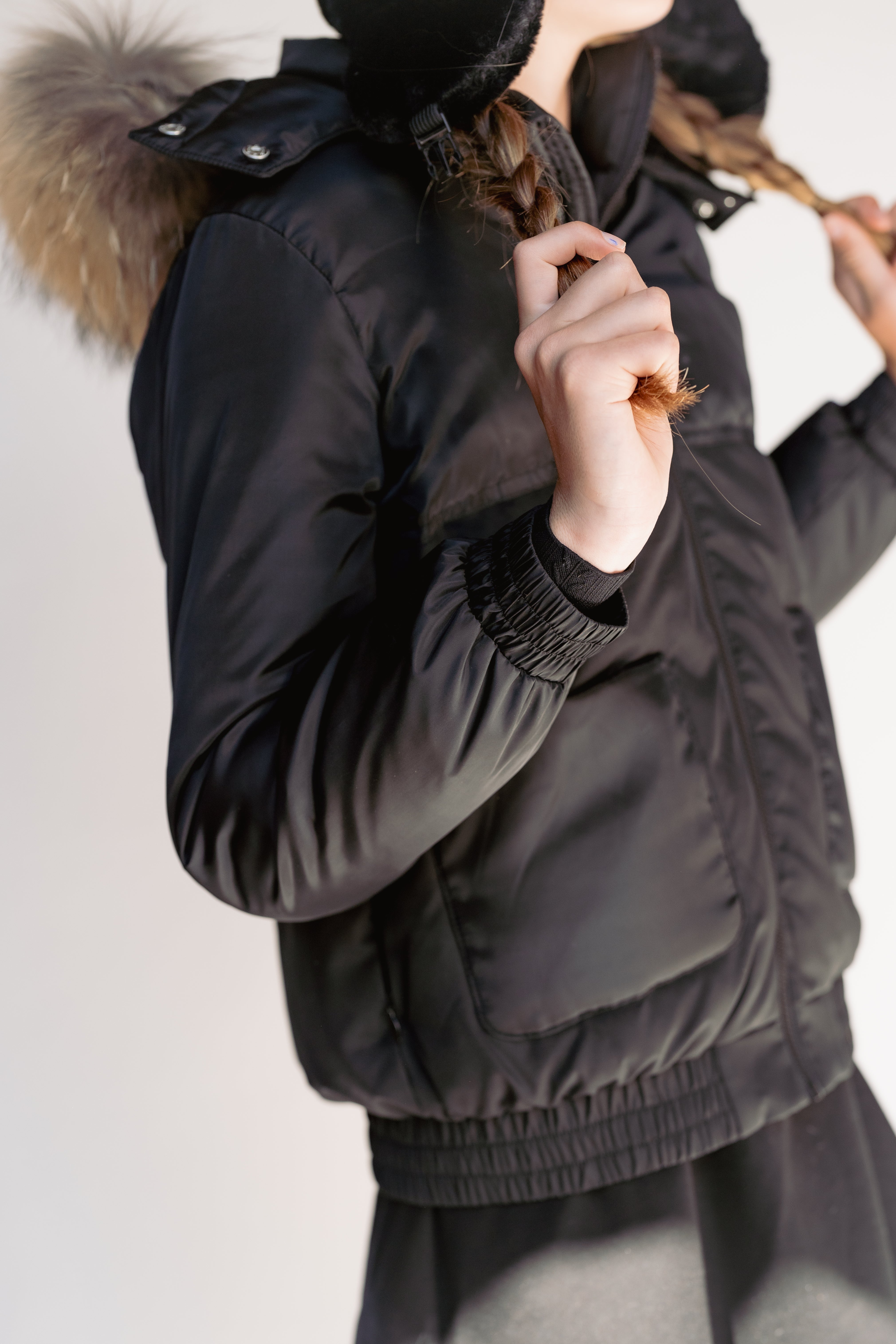 Boulevard Girls Down Coat- Black