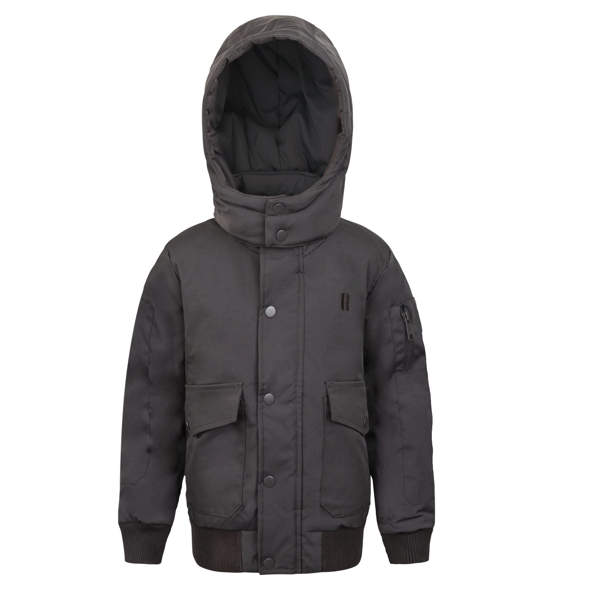 Urbanite Boy's Down Coat - Jet Black