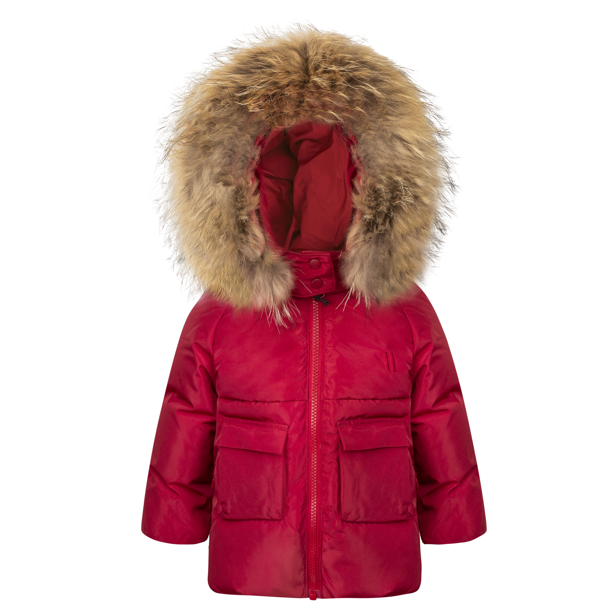 Skyline Toddler Down Coat - Ruby Red