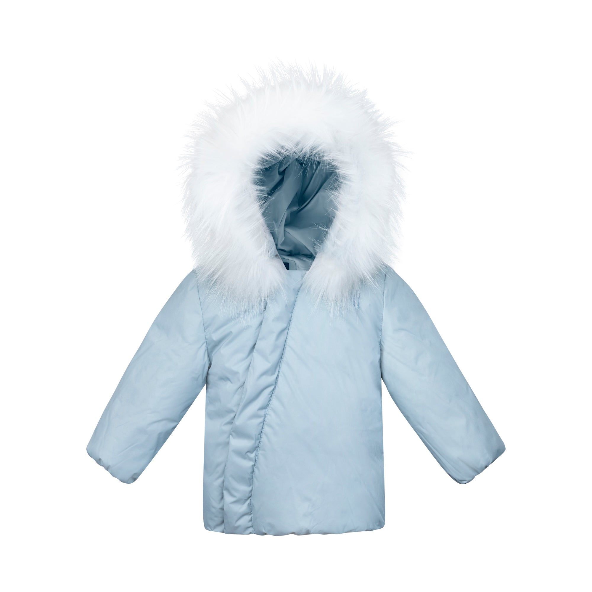 Cosmo Baby Down Coat - Powder Blue