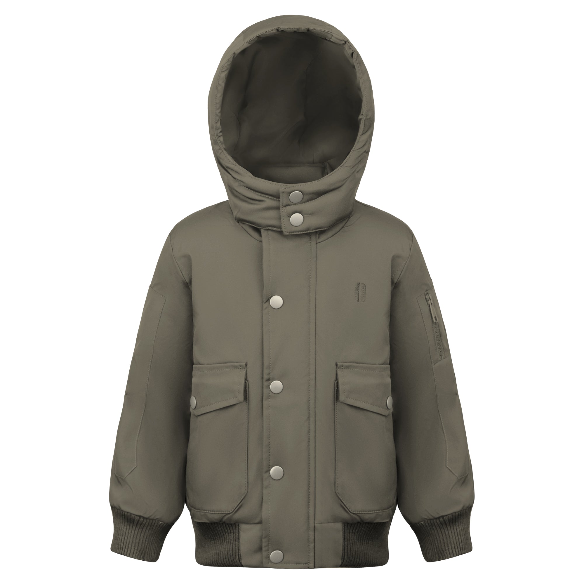 Urbanite Boy's Down Coat - Olive Green