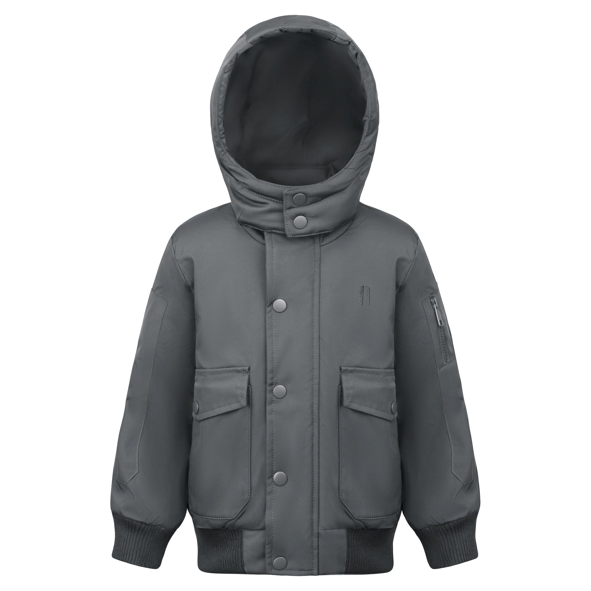 Urbanite Boy's Down Coat - Grey