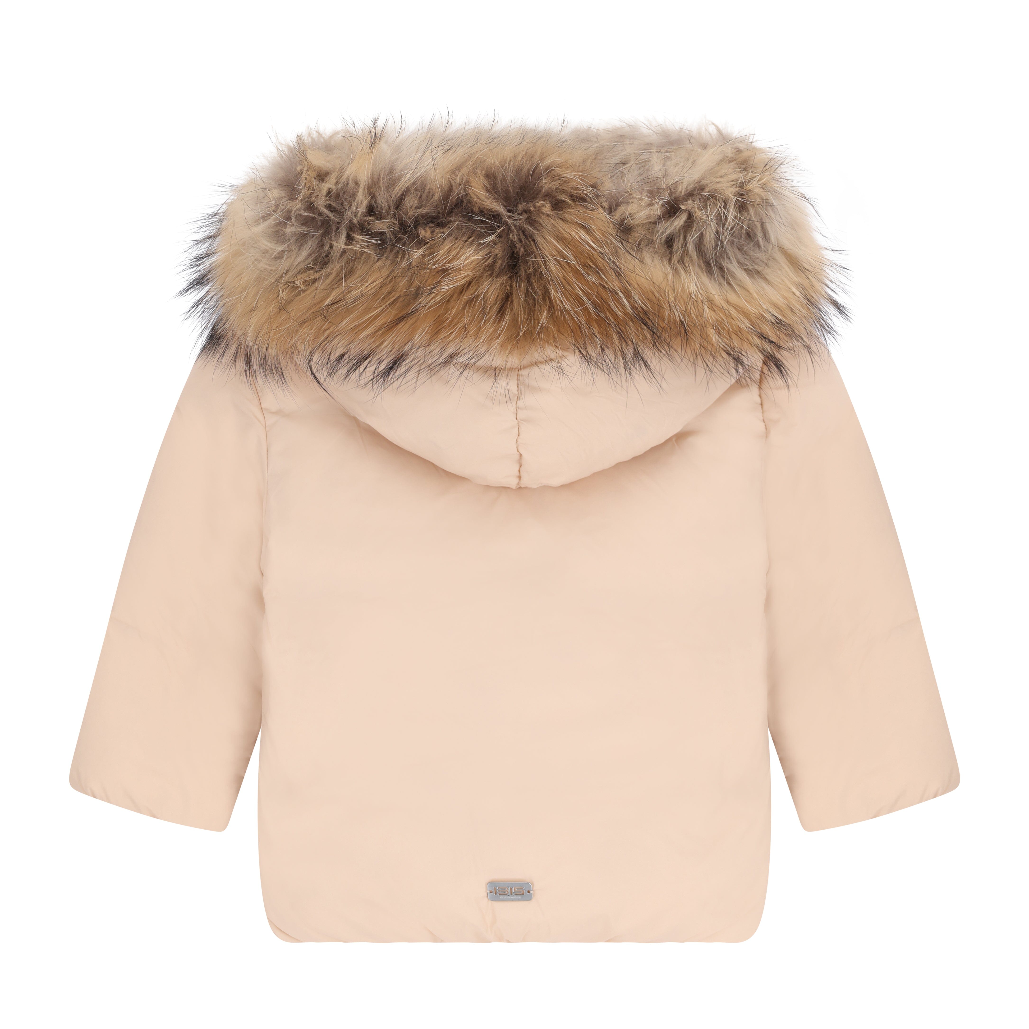 Allegory Diagonal Closure Baby Down Coat - Blush Pink Coat IBIS Outerwear 
