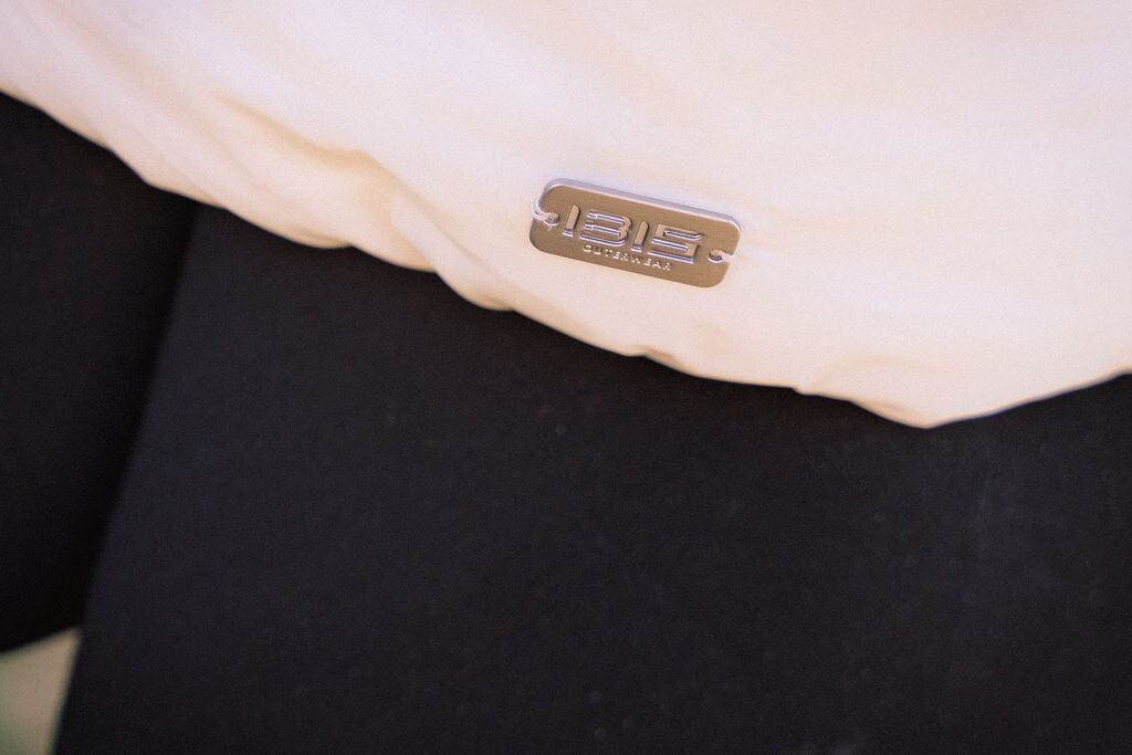 Allegory Diagonal Closure Baby Down Coat - Winter White Coat IBIS Outerwear 