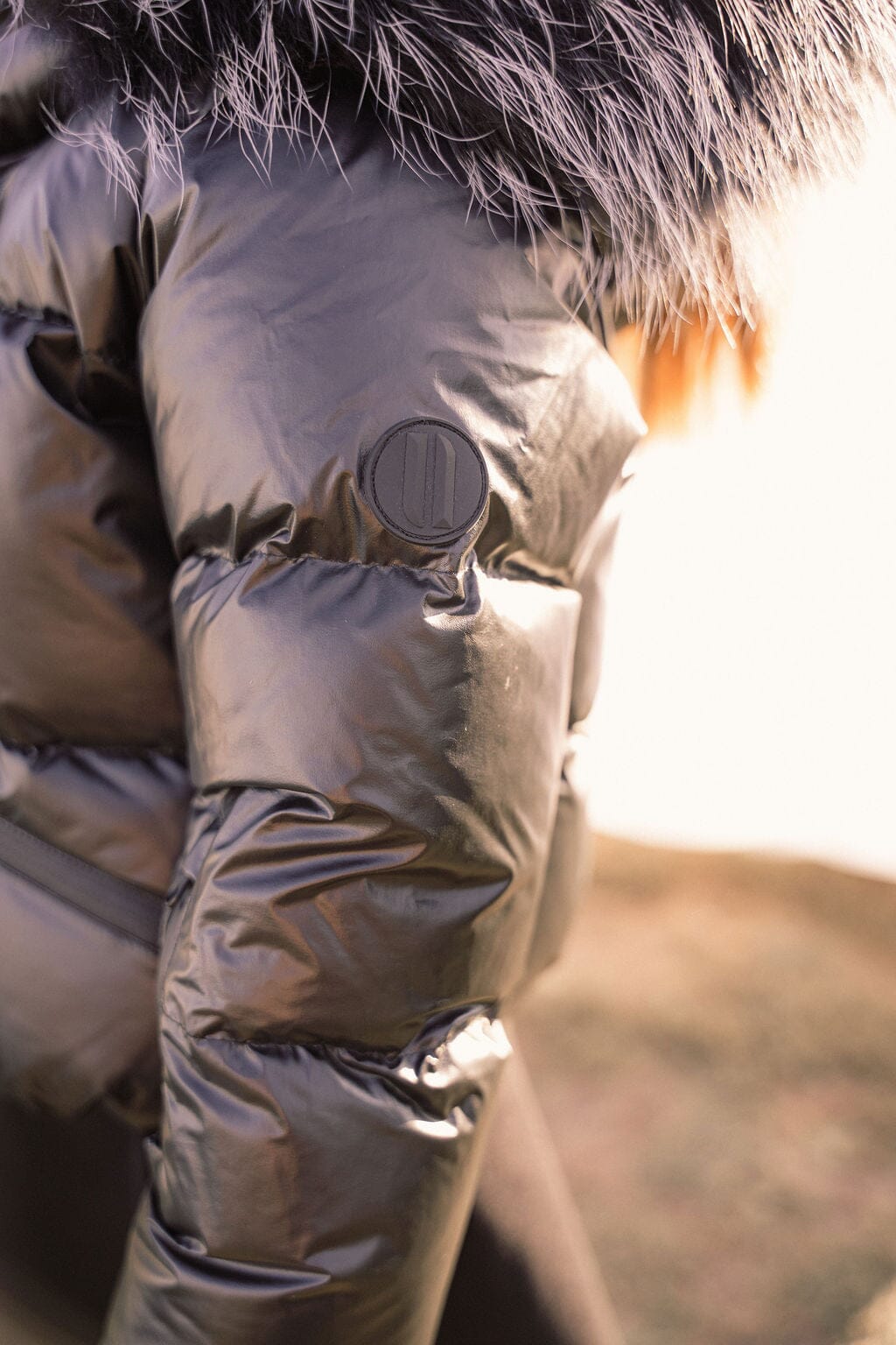 Ballad Puffer Coat Girls Down Coat - Black Coat IBIS Outerwear 