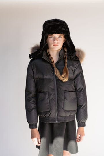 Boulevard Girls Down Coat- Black Coat IBIS Outerwear 