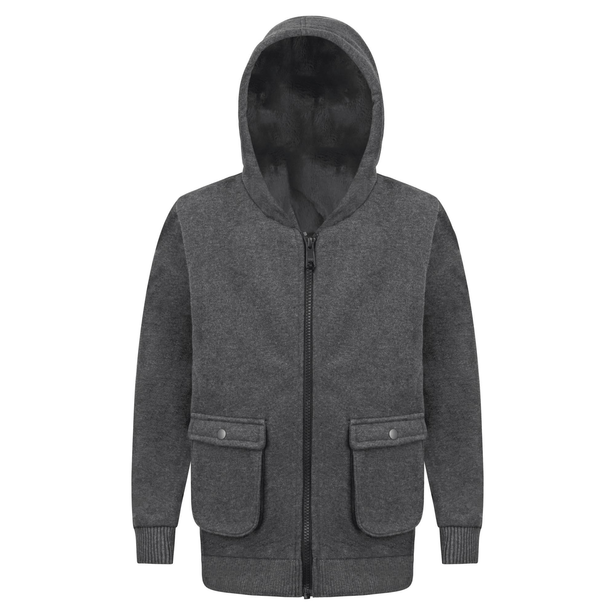 Boys Hoodie - Grey Hoodie IBIS Outerwear 