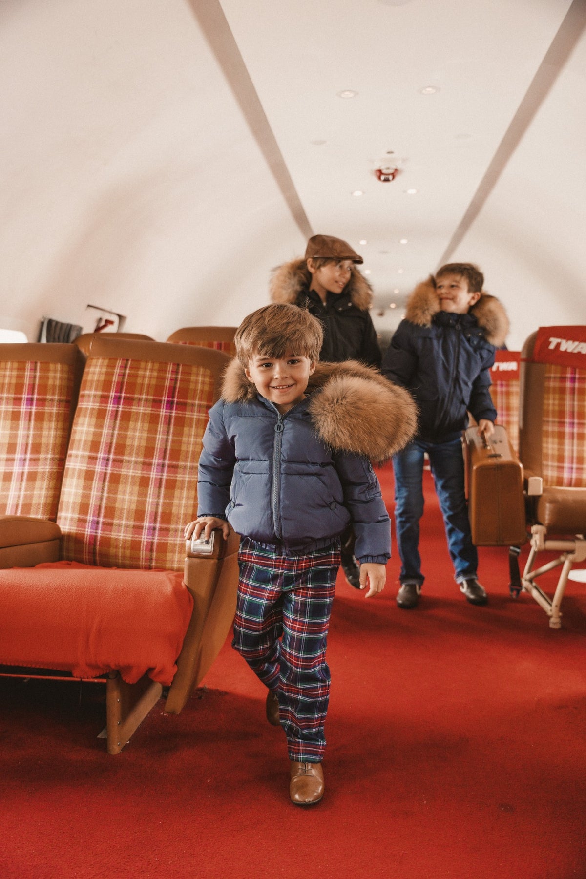 IBIS Overland Boys Coat - Off Blue