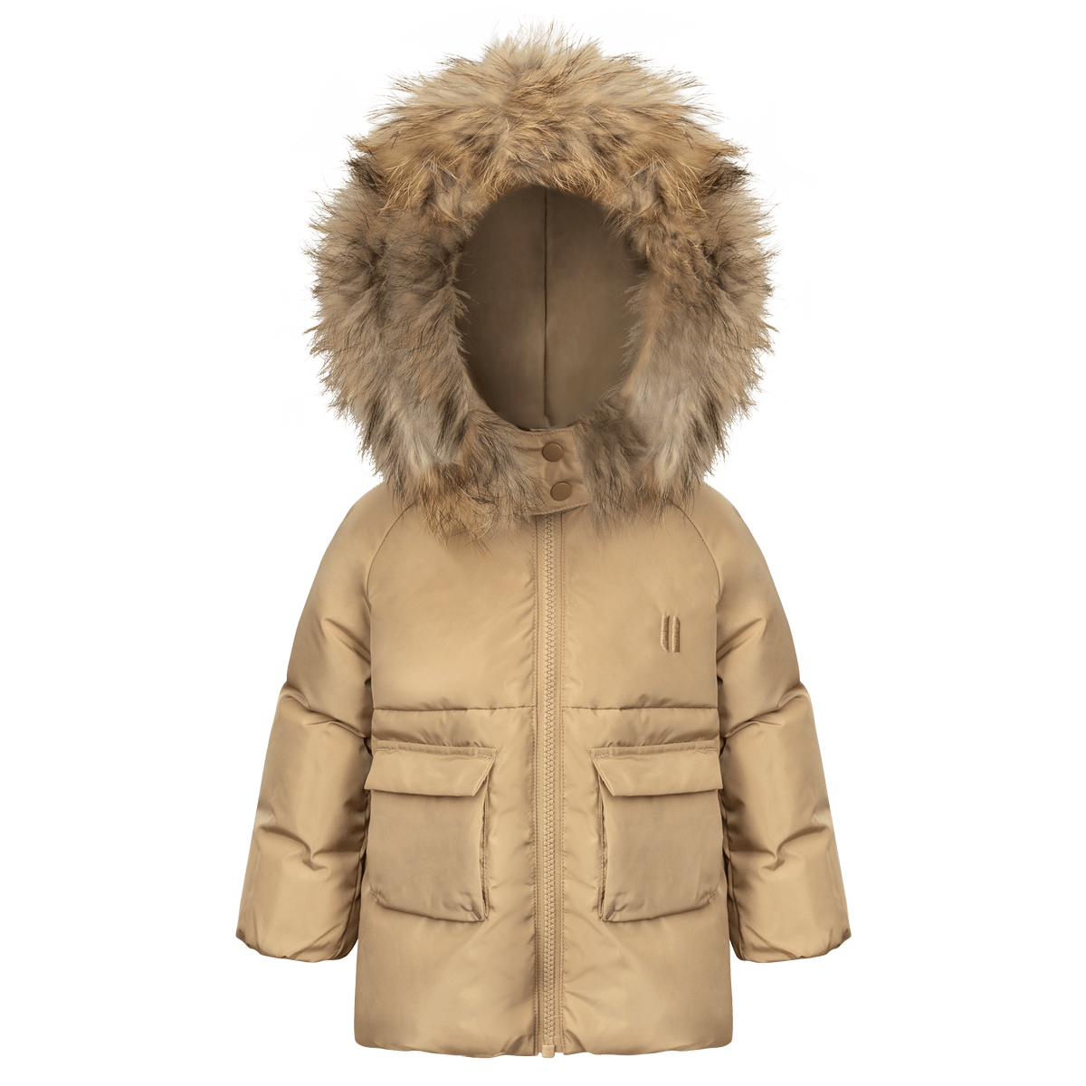 Skyline Toddler Down Coat - Oatmeal Beige - Final Sale