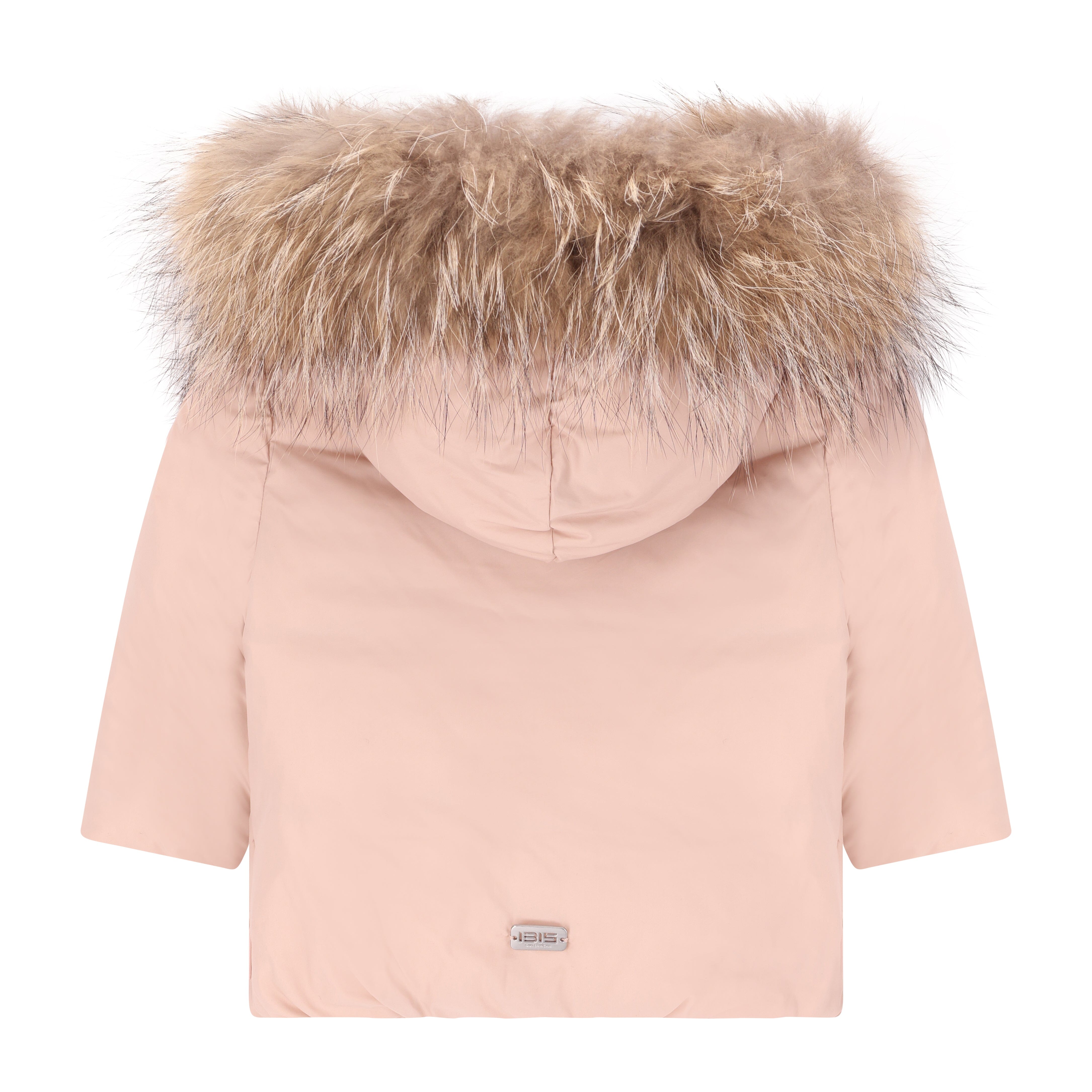 Stanza Big Pocket Baby Down Coat - Baby Pink Coat IBIS Outerwear 