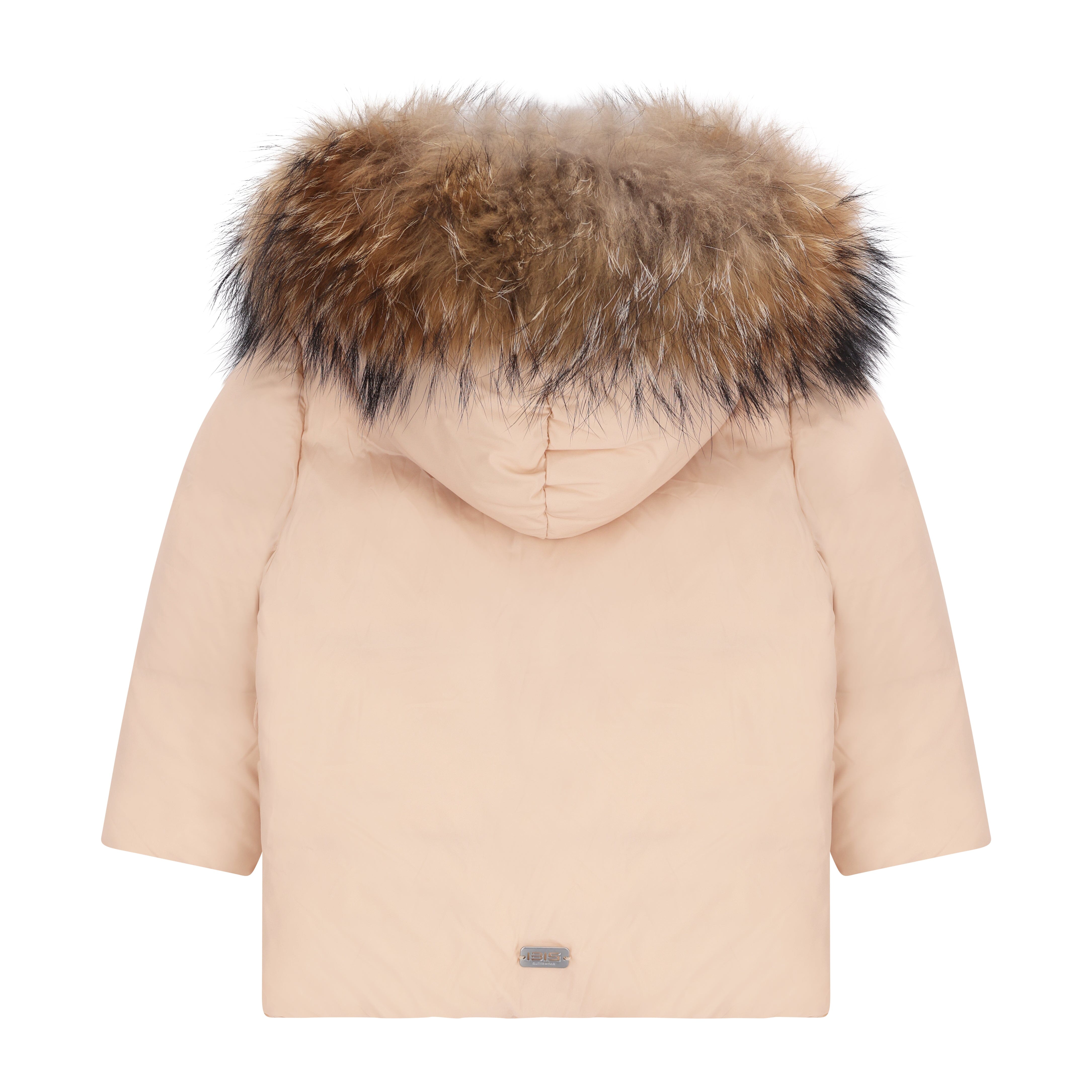 Stanza Big Pocket Baby Down Coat - Blush Pink Coat IBIS Outerwear 