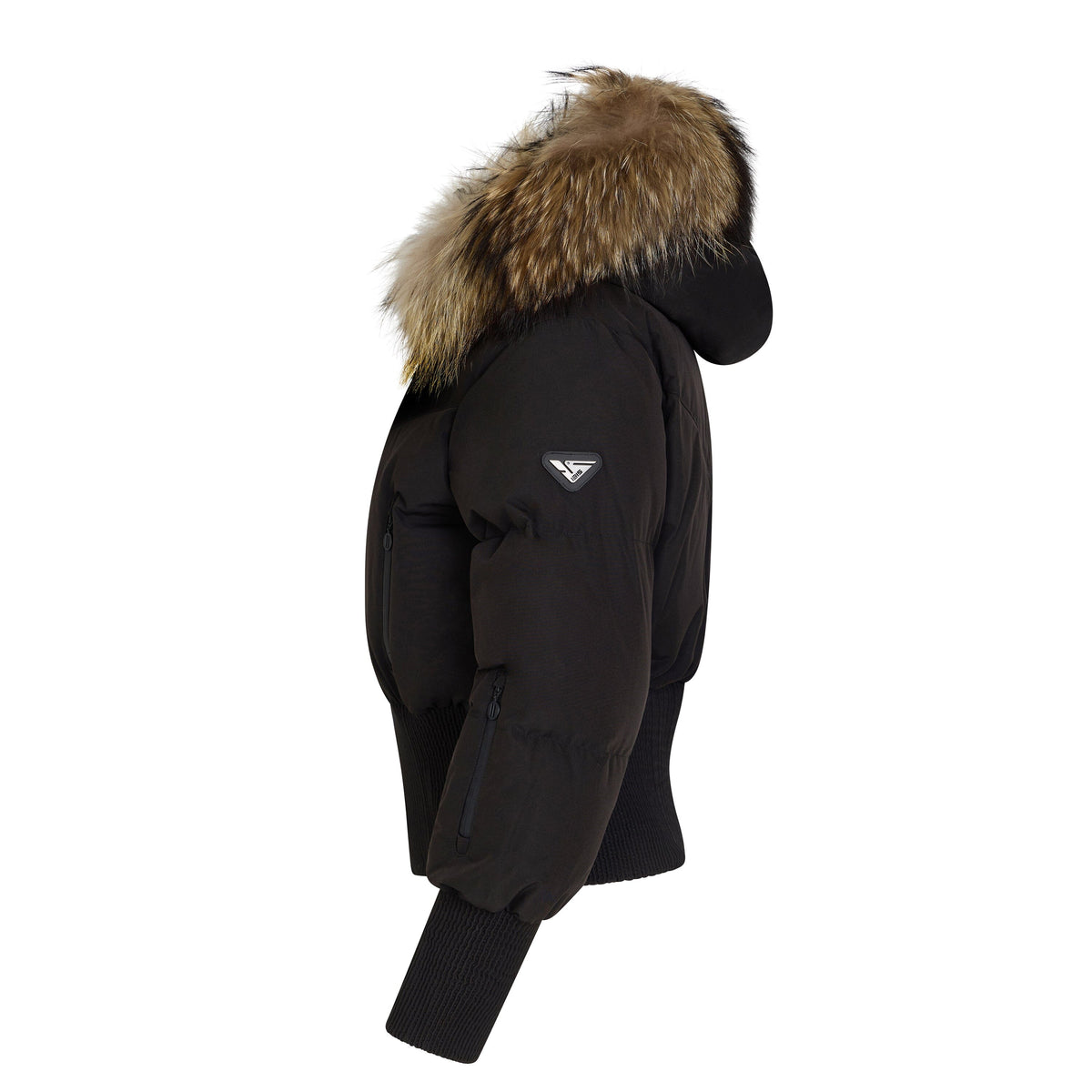 The Ascent Teen Tall Waistband Coat - Black Matte Coat IBIS Outerwear 