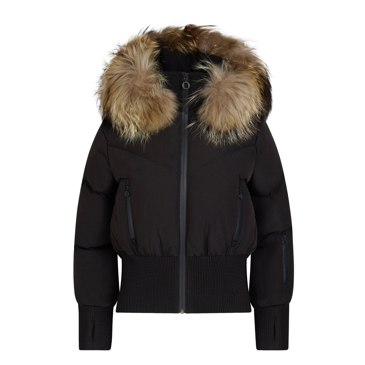 The Ascent Teen Tall Waistband Coat - Black Matte Coat IBIS Outerwear 