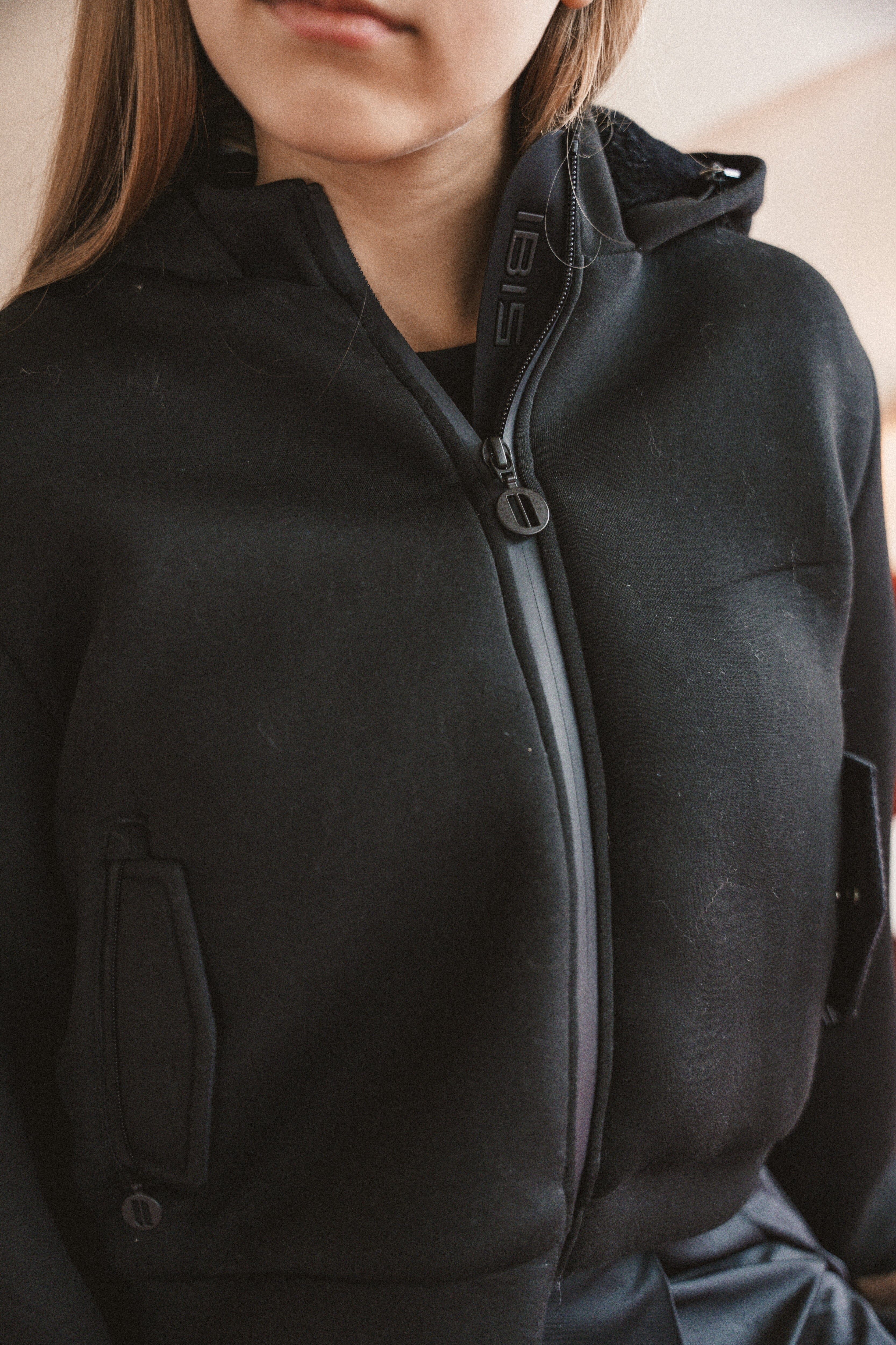 The Crosswind Teen Hoodie - Black Hoodie IBIS Outerwear 