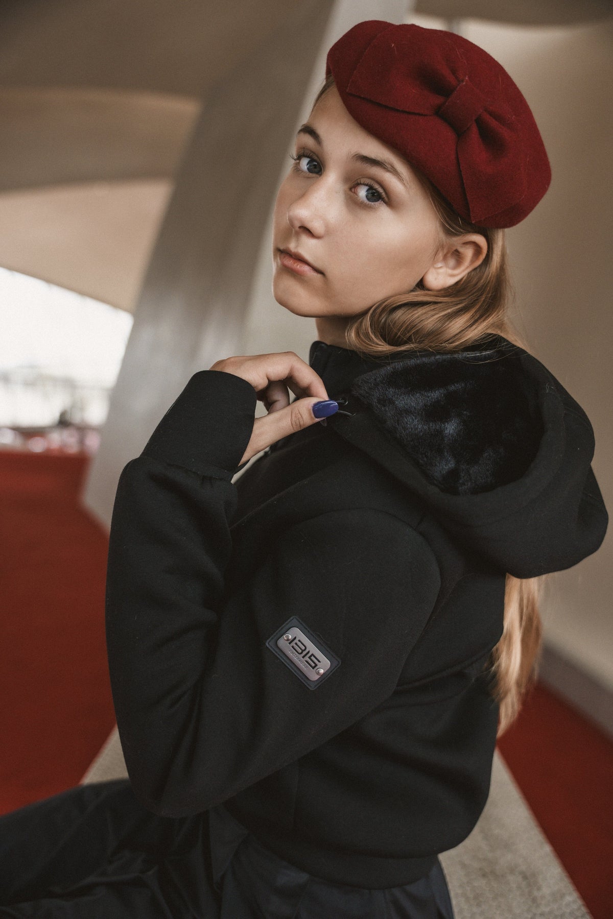 The Crosswind Teen Hoodie - Black Hoodie IBIS Outerwear 