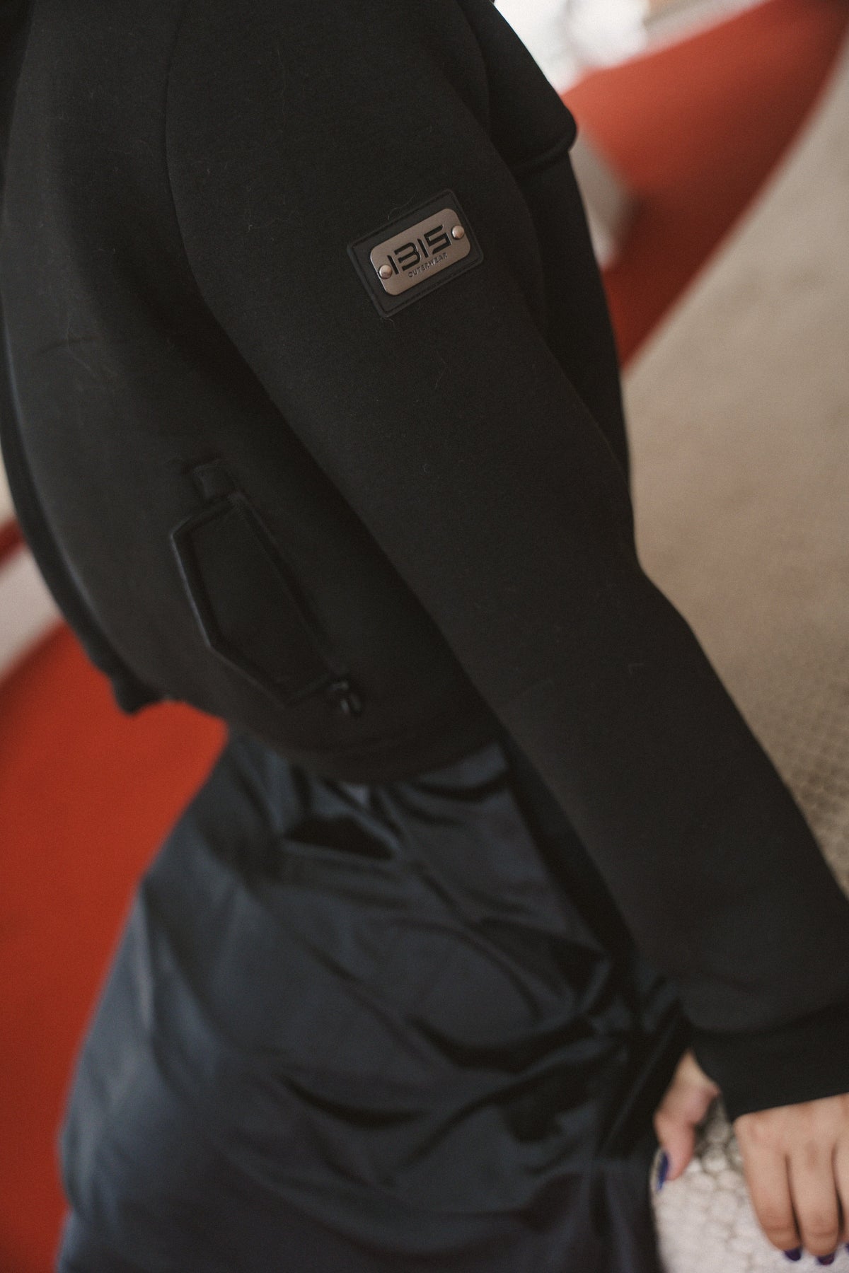 The Crosswind Teen Hoodie - Black Hoodie IBIS Outerwear 