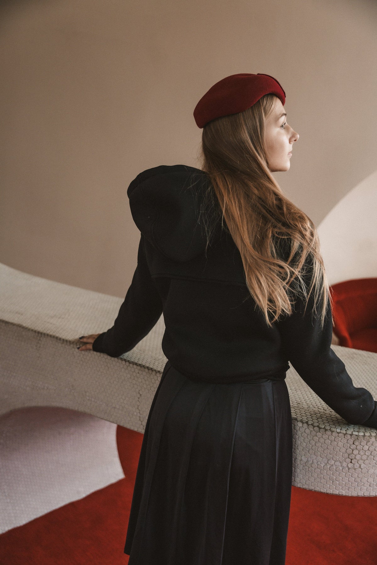 The Crosswind Teen Hoodie - Black Hoodie IBIS Outerwear 